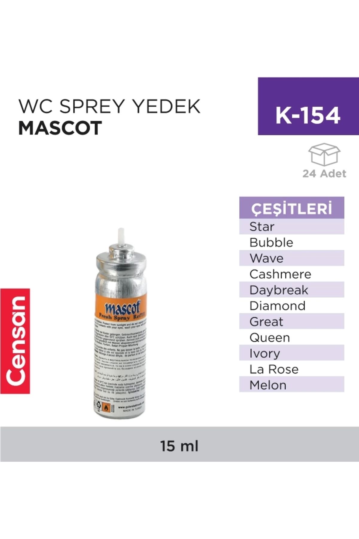 Censan WC SPREY YEDEK MASCOT (MSC0818)