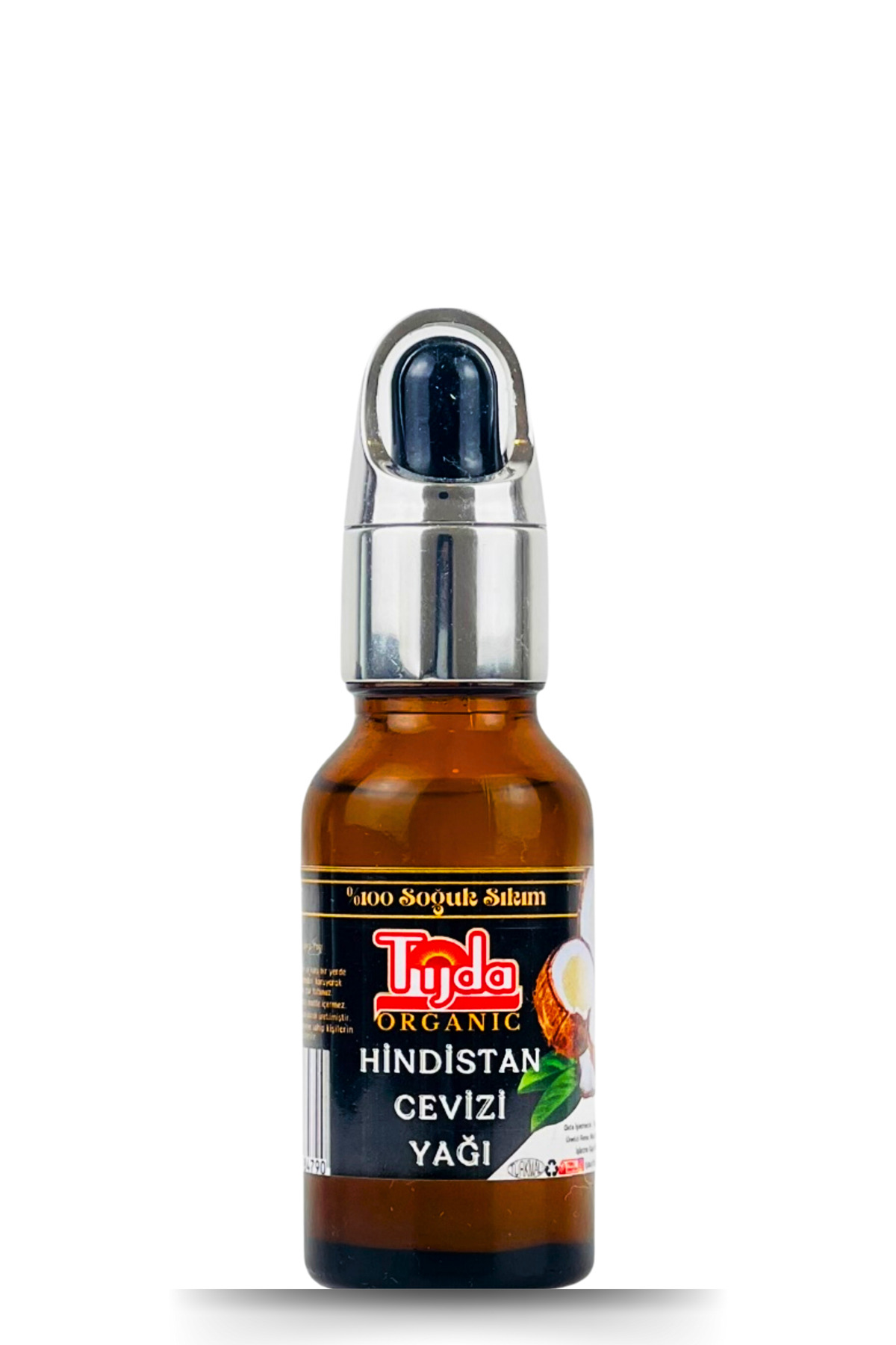 Hindistan Cevizi Yağı 20 Ml %100 Soğuk Sıkım (Coconut oil) — TJD-HNDSTNC-20ML — تصویر 2 از 2