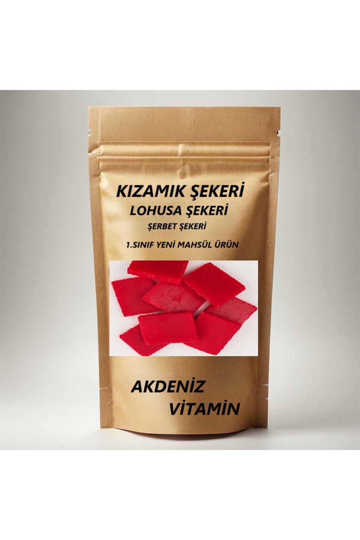 AKDENİZ VİTAMİN 200 GR Kızamık Şekeri Lohusa Şekeri Şerbet Şekeri