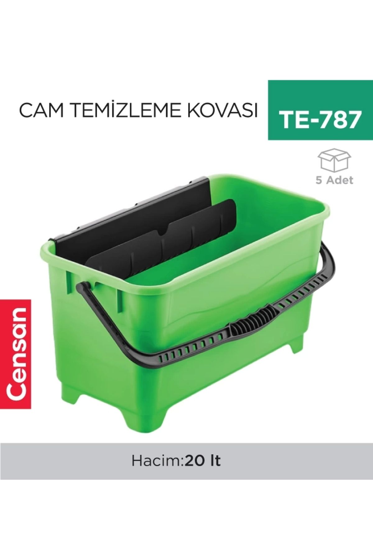 Promosyon Zinciri CAM TEMİZLEME KOVASI ASKILI (CK102)