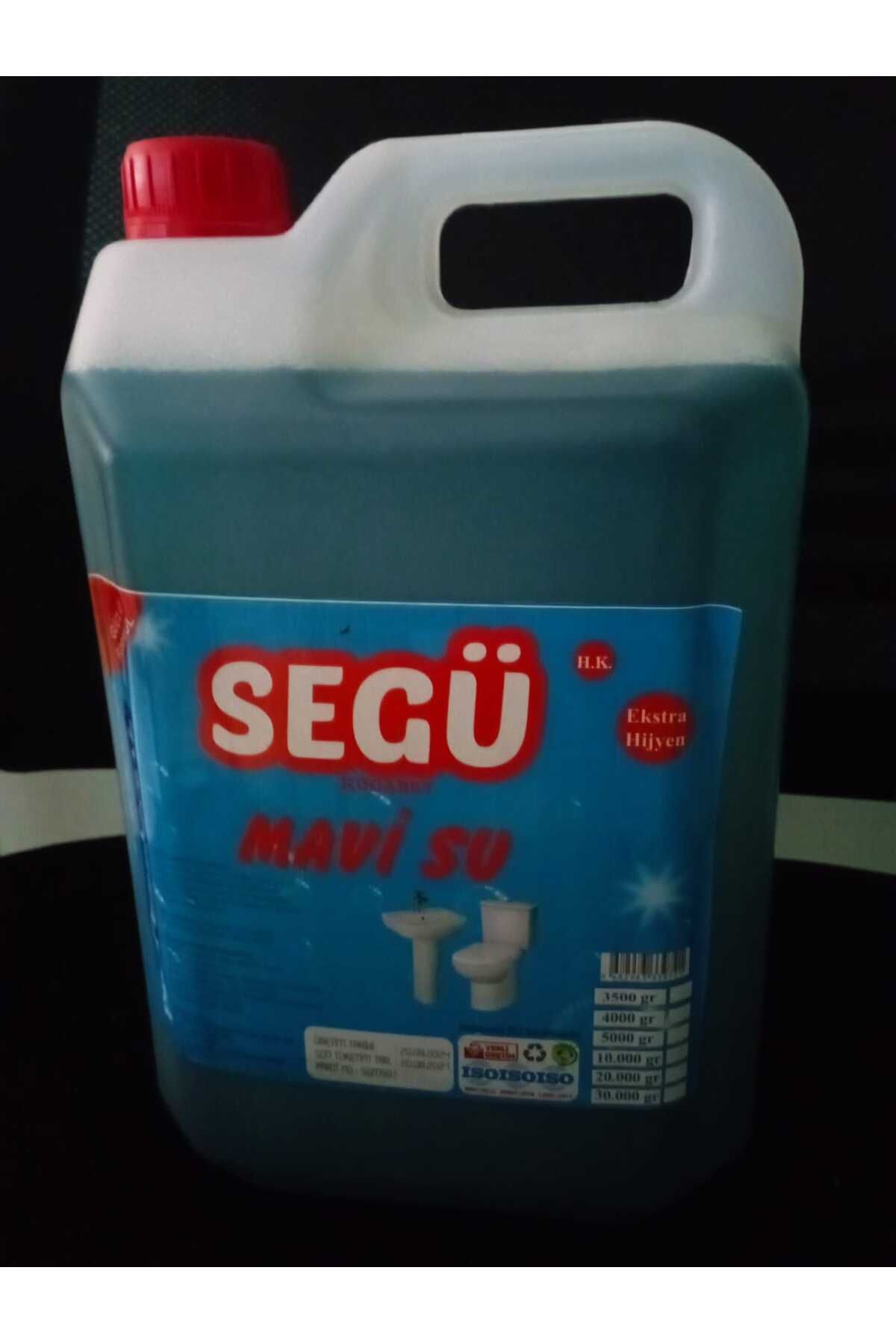 SEGÜ 5 Kg/5 Lt Derz Ve Fayans Temi̇zleyi̇ci̇ Mavi̇ Su