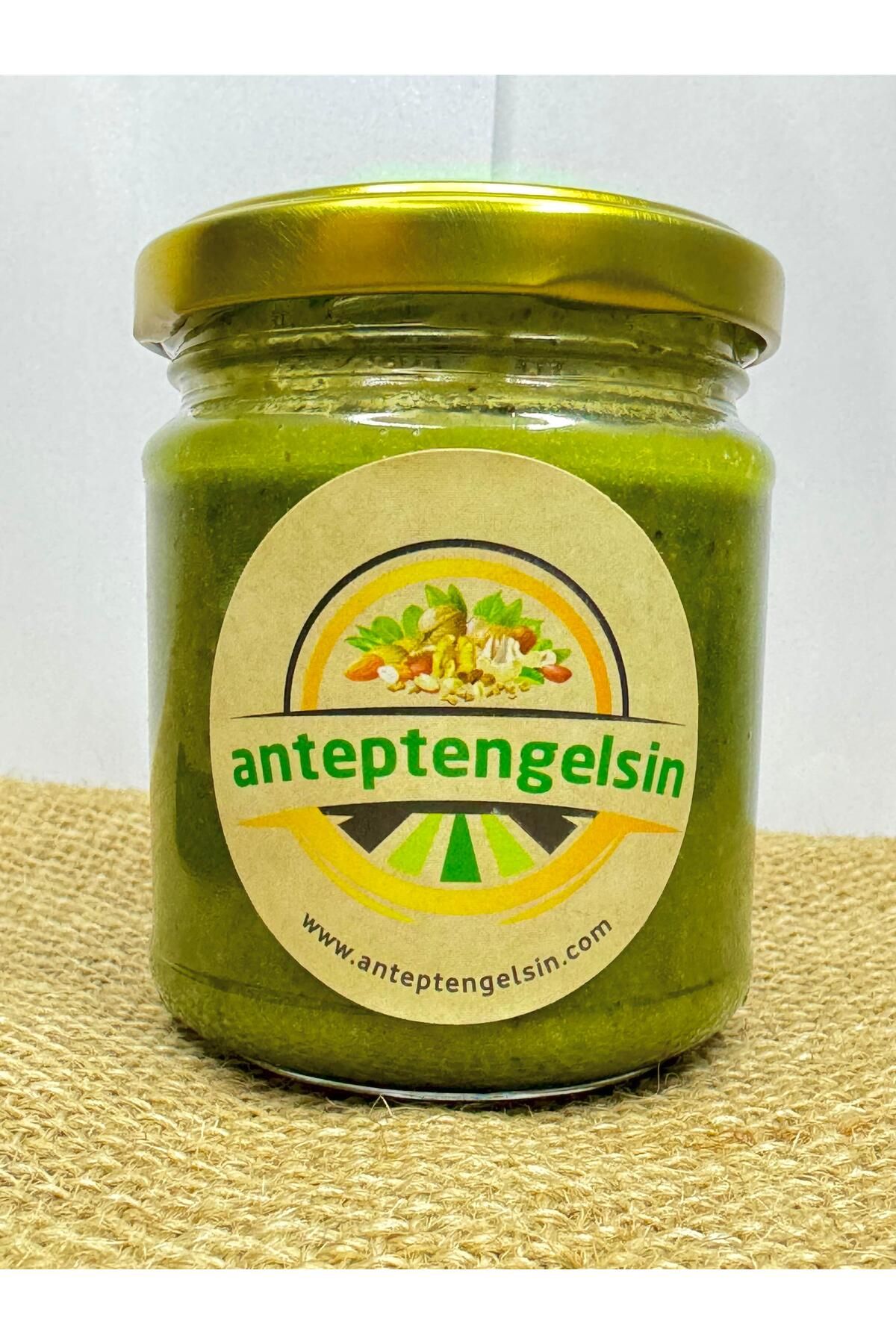 Antepten Gelsin %100 Antep Fıstık Ezmesi parçacıklı 165 gr.