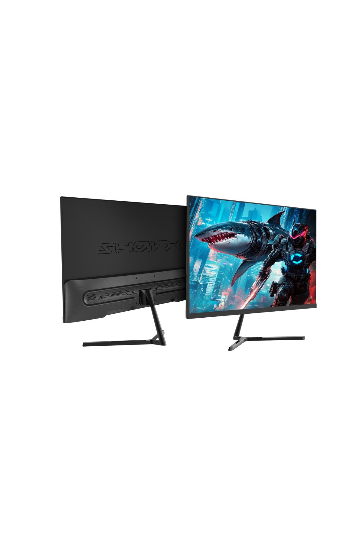SHARX-Gaming Monitor 22F120V 22", 120Hz , 1ms , VA, FHD, HDMI 2.1, FreeSync, G-Sync, Fixed Stand 2