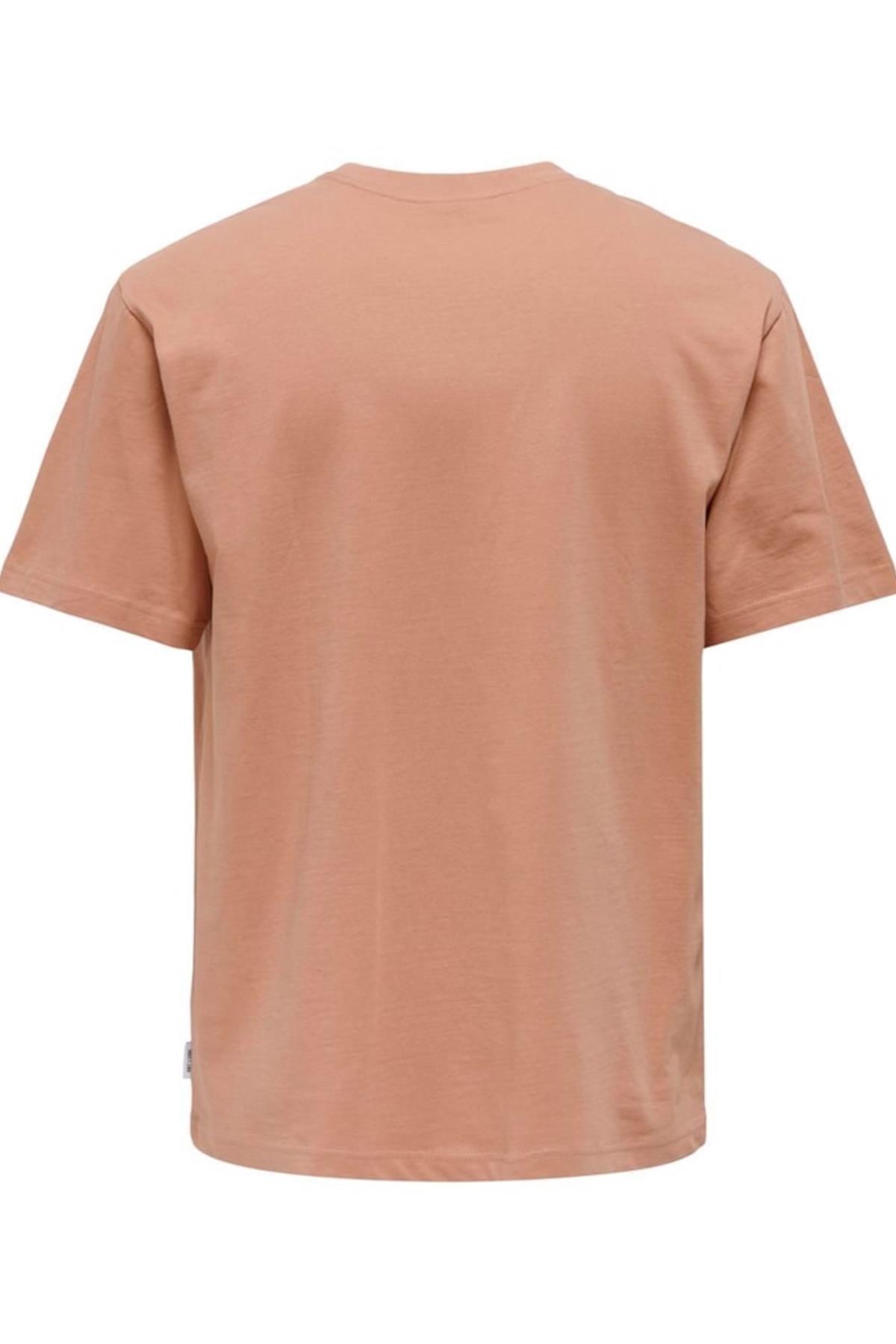 ONSFRED LIFE RLX SS TEE NOOS ORANGE Only & Sons