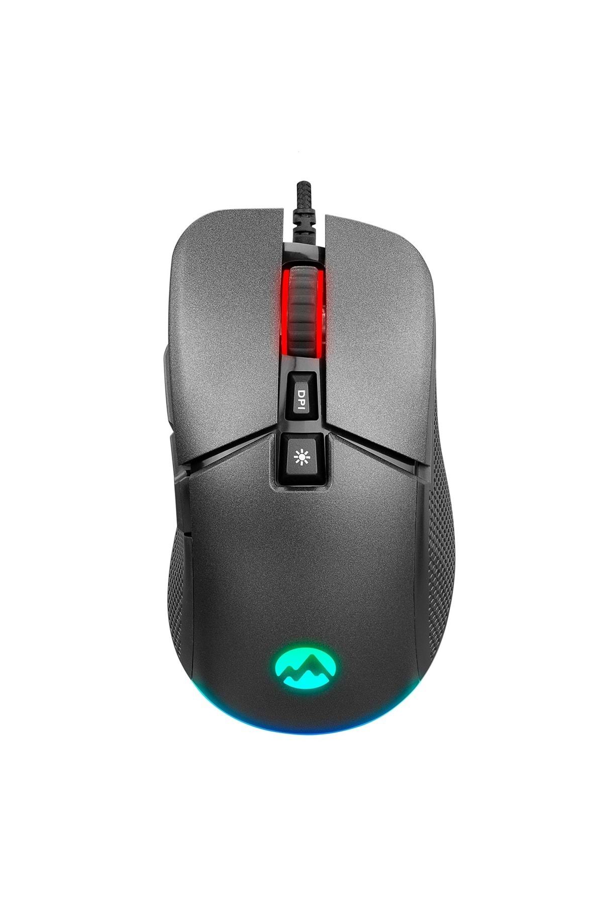 Everest Sm-g05 X-racer Usb Siyah 6400dpi Rgb Ledli Gaming Oyuncu Mouse