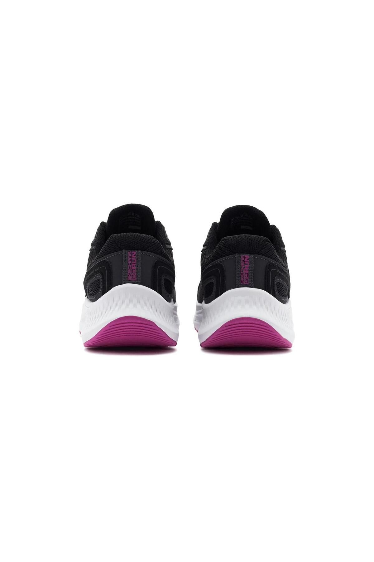 SKECHERS-128606   حذاء رياضي Go Run Consistent 2.0 باللون الأسود الفوشيا 4