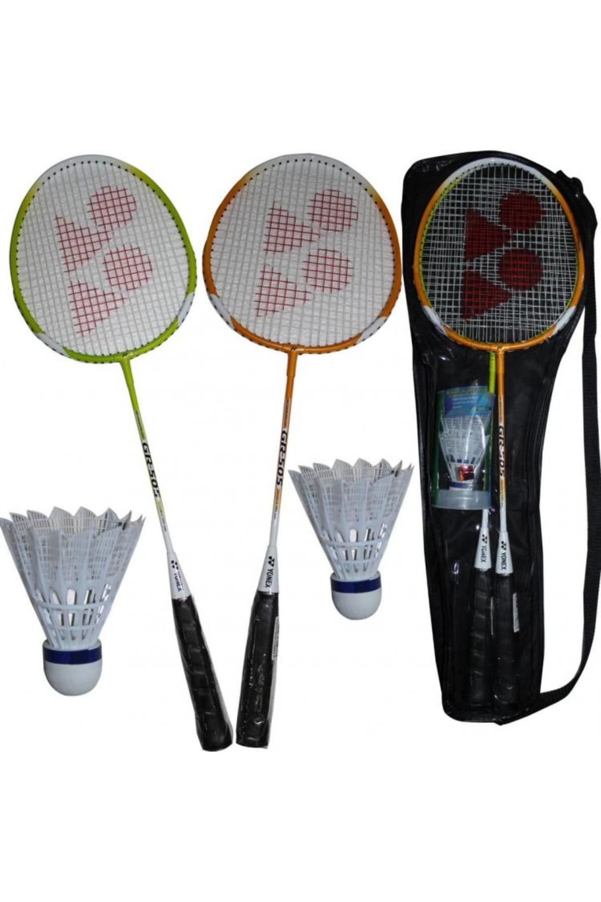 YONEX Unisex Badminton Raketi Gr 505 Badon Seti