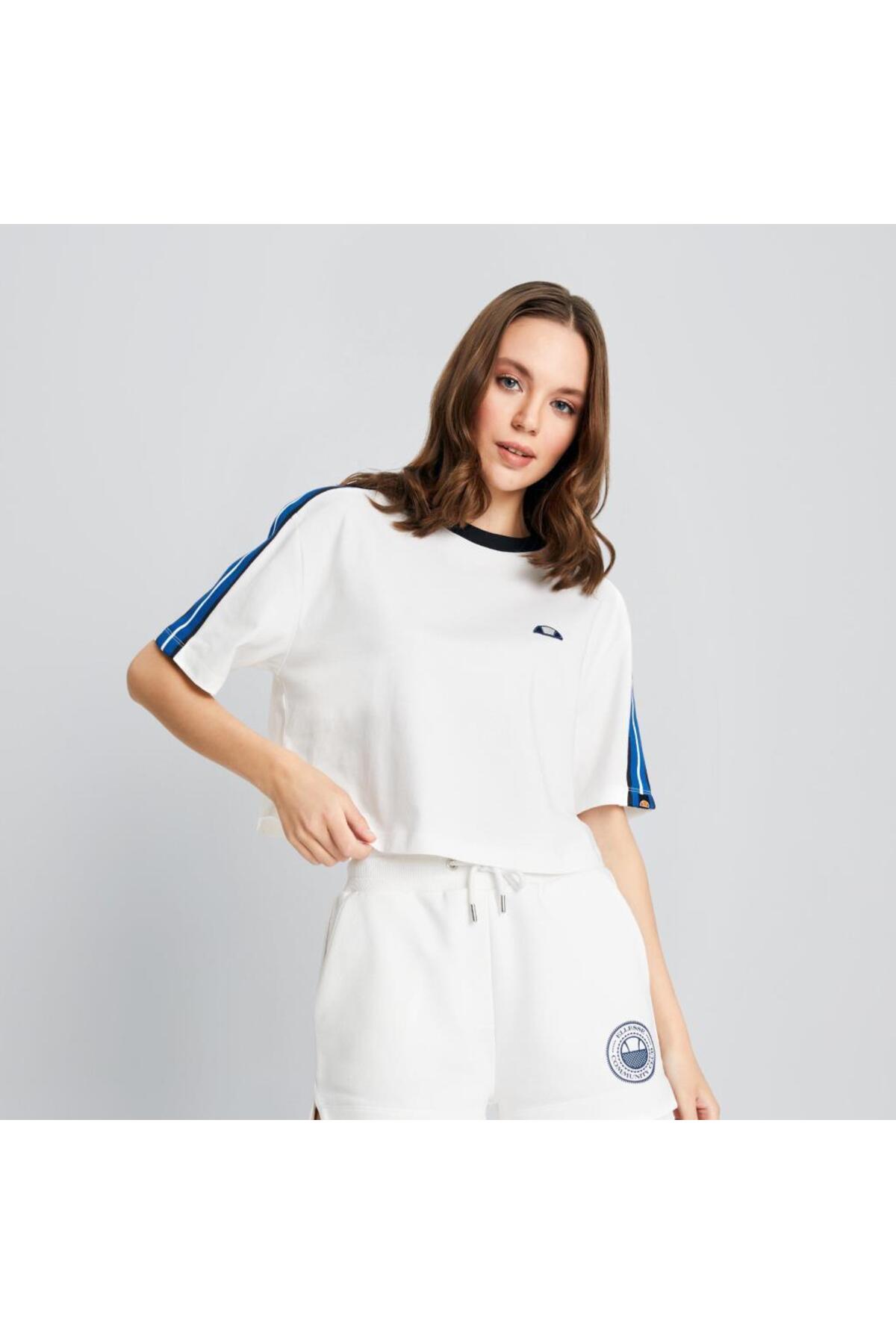 Ellesse Tshirt Beyaz Kadın EF118
