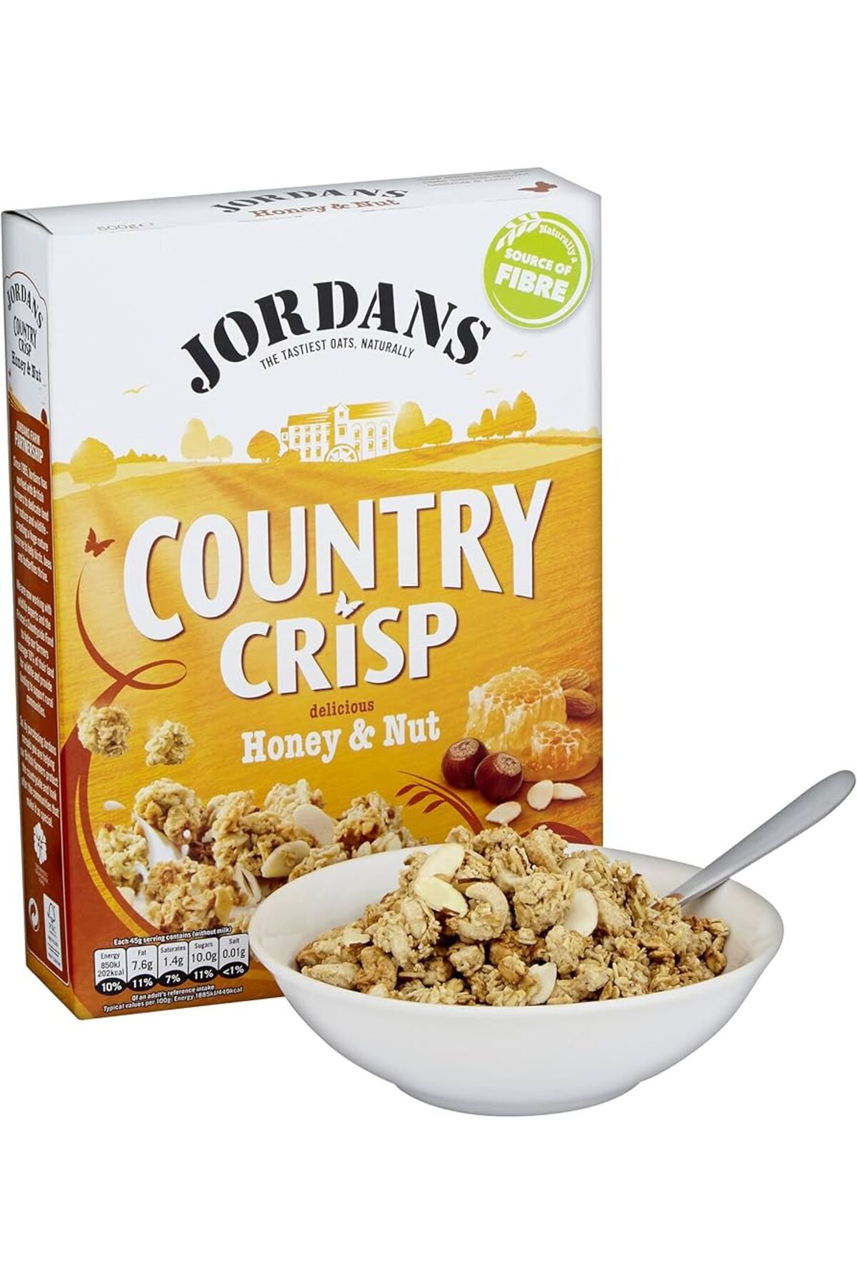 BEN JORDANS Jordans Ballı Fındıklı& Bademli Granola 500G (MUHTEŞEM LEZZET)