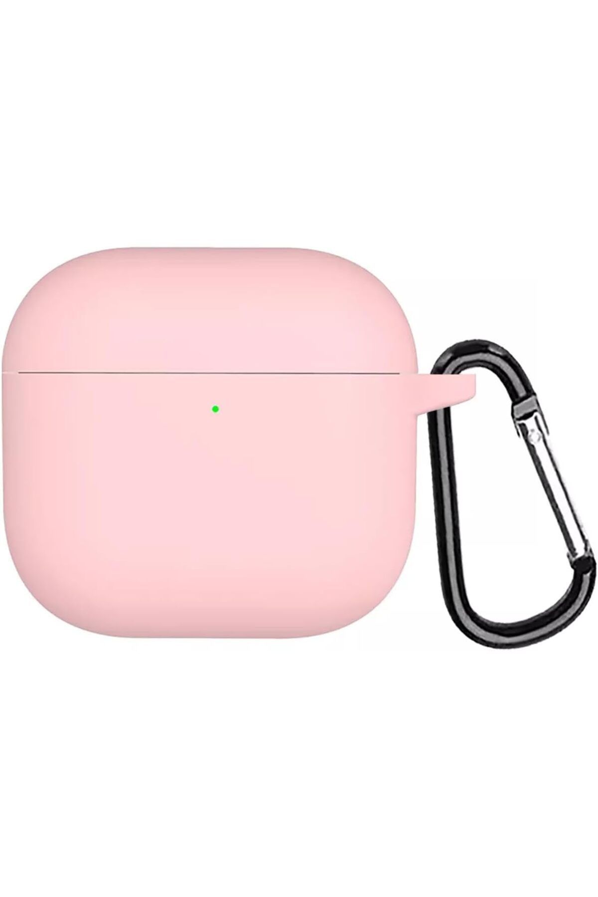 CALRADİA AirPods 4 Kılıf Askılı Mat Silikon Pembe [AirPods 4 ile Uyumlu Kılıf - Pembe]