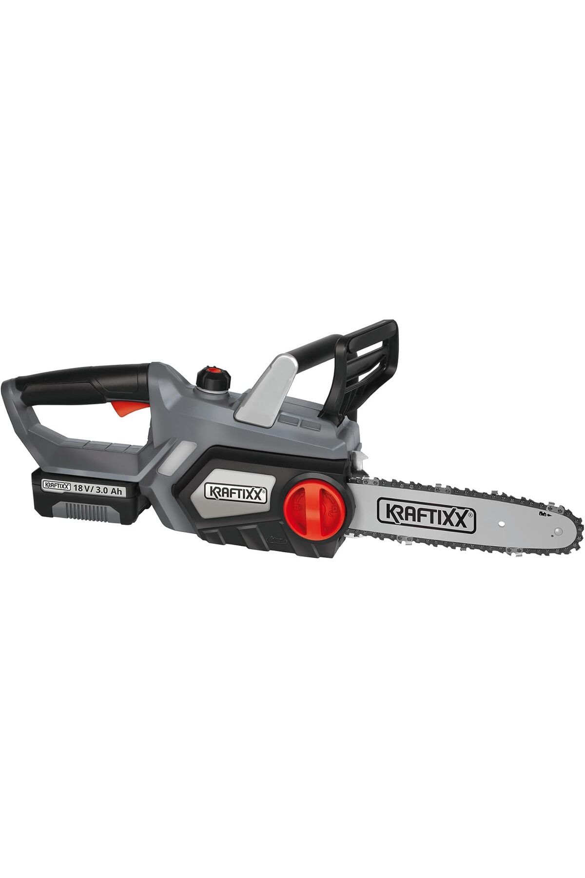 STOREMAX nslmshop Kraftixx By Einhell Kx-Aks 1825 Li Kit, Akülü Ağaç Kesme, 4514060, Kırmızı/Siyah/Gri