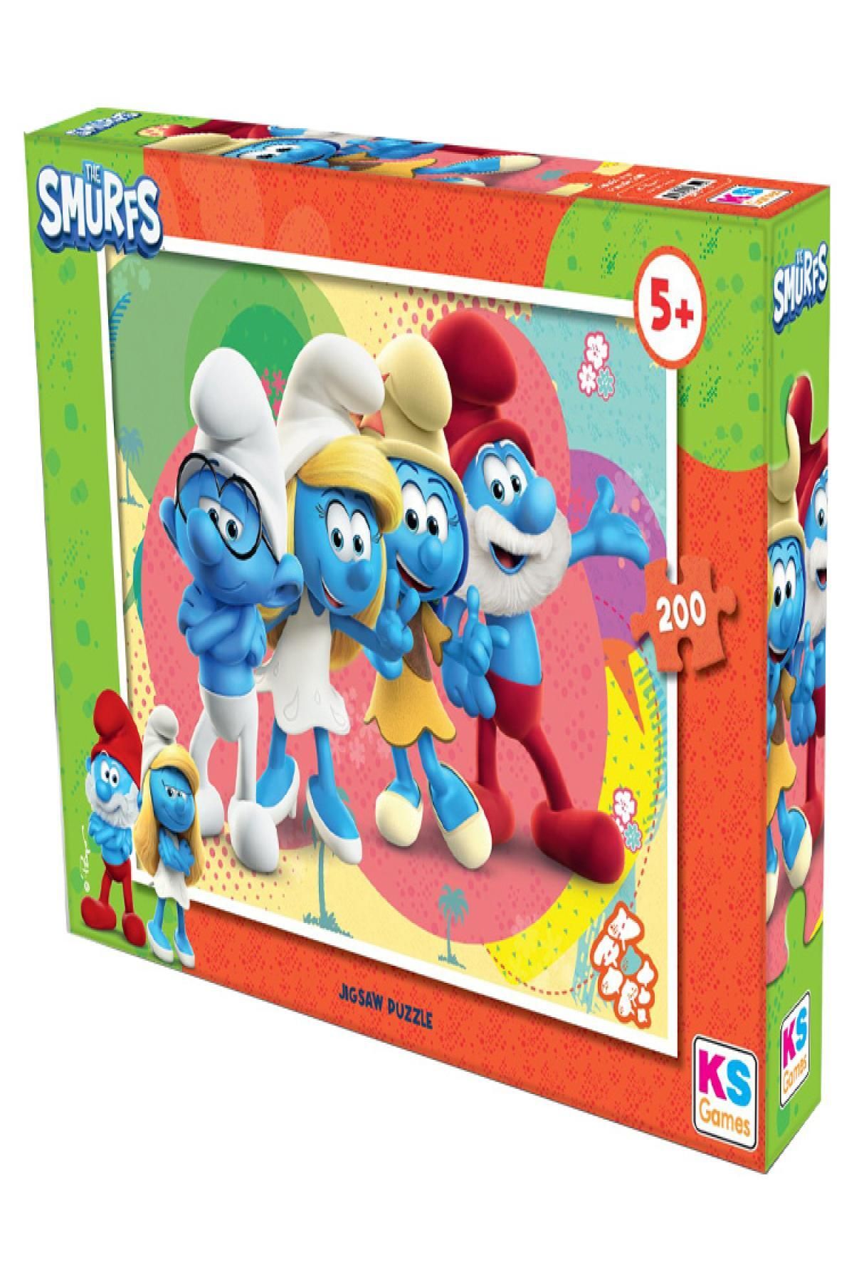 Nextpage Ks Games Smurf 200 Prç Puzzle Smr113