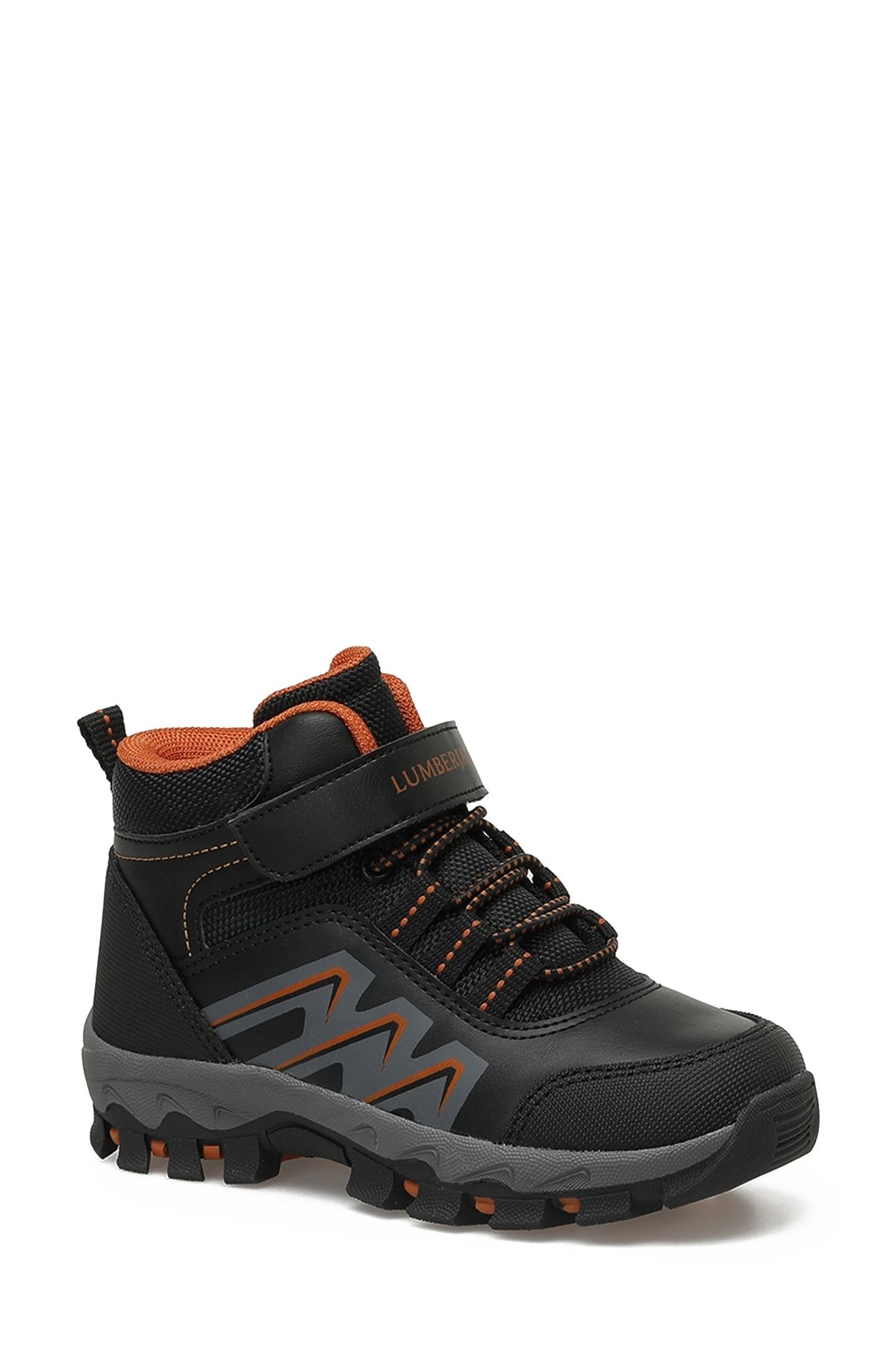 UNDER HI 3PR Black Boy's Outdoor Boots Lumberjack