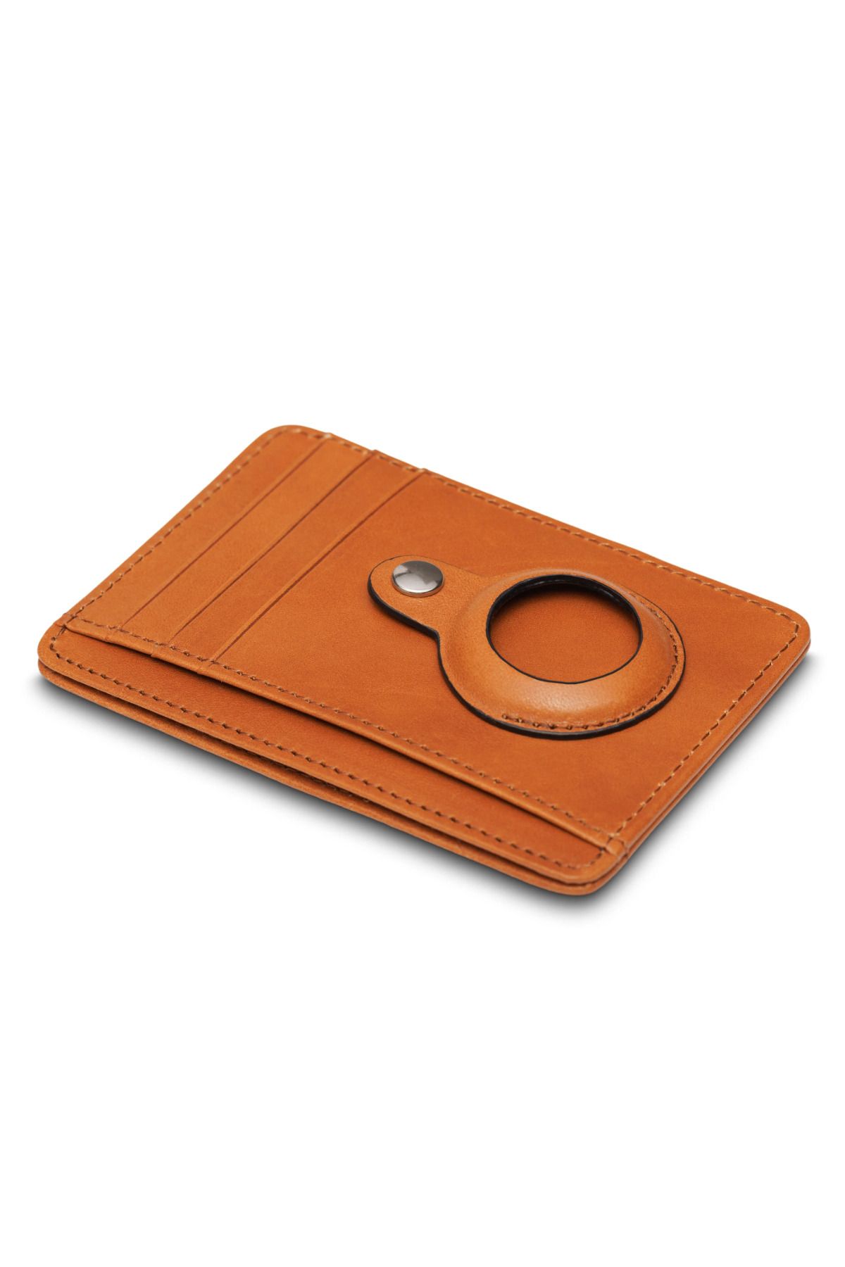 کیف پول مردانه به نام AIRTAG سازگار با چرمی واقعی می تواند چرم باشد OrcaLeather