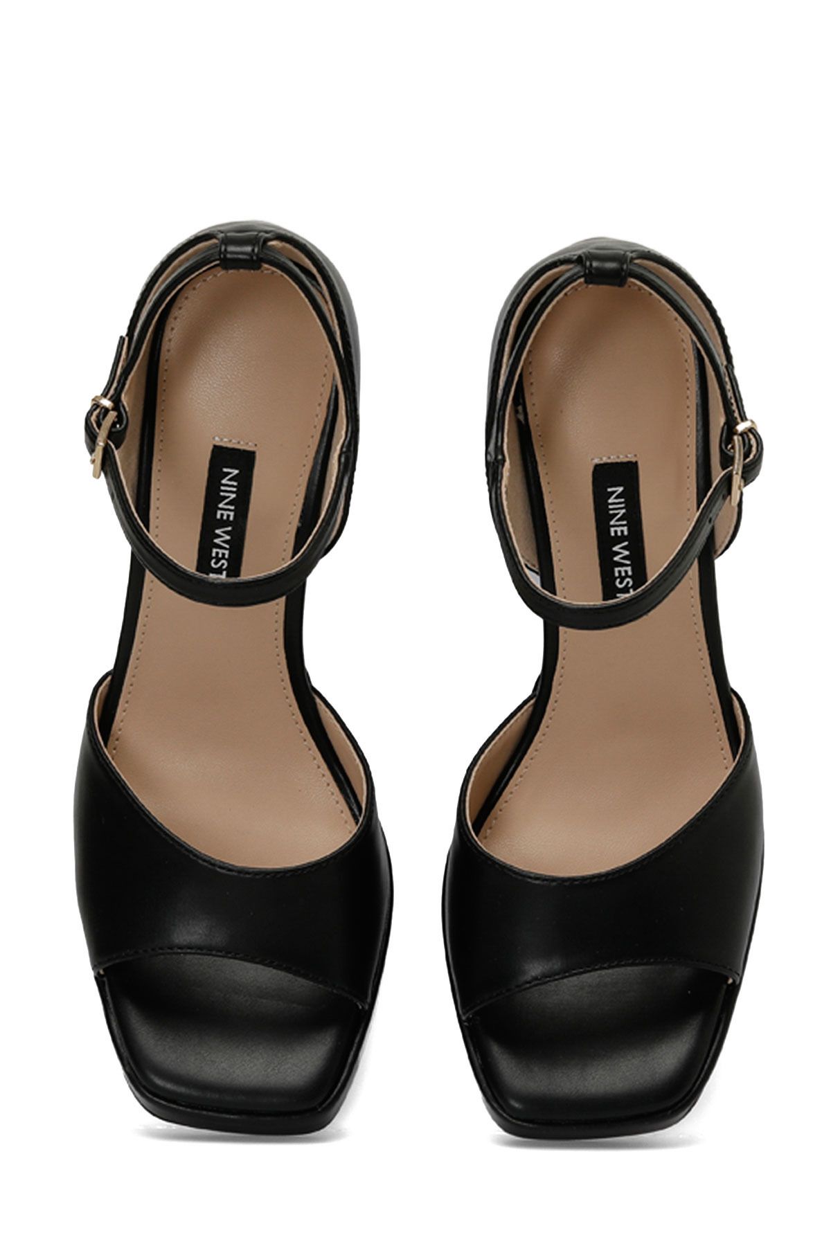 Nine West-BELR2 4FX Schwarze Sandalen für Damen - mit Absatz 4