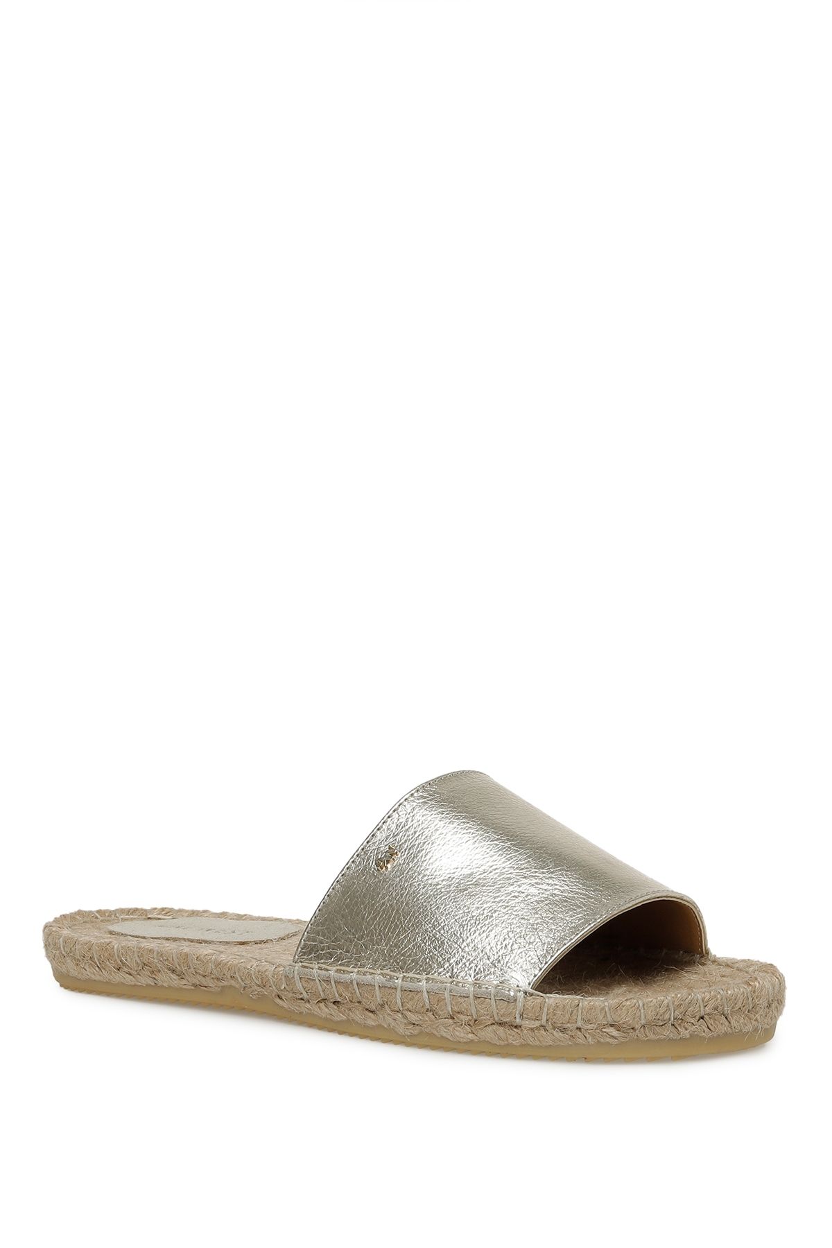 Nine West-Joju 3Fx Złote Kapcie Damskie 2