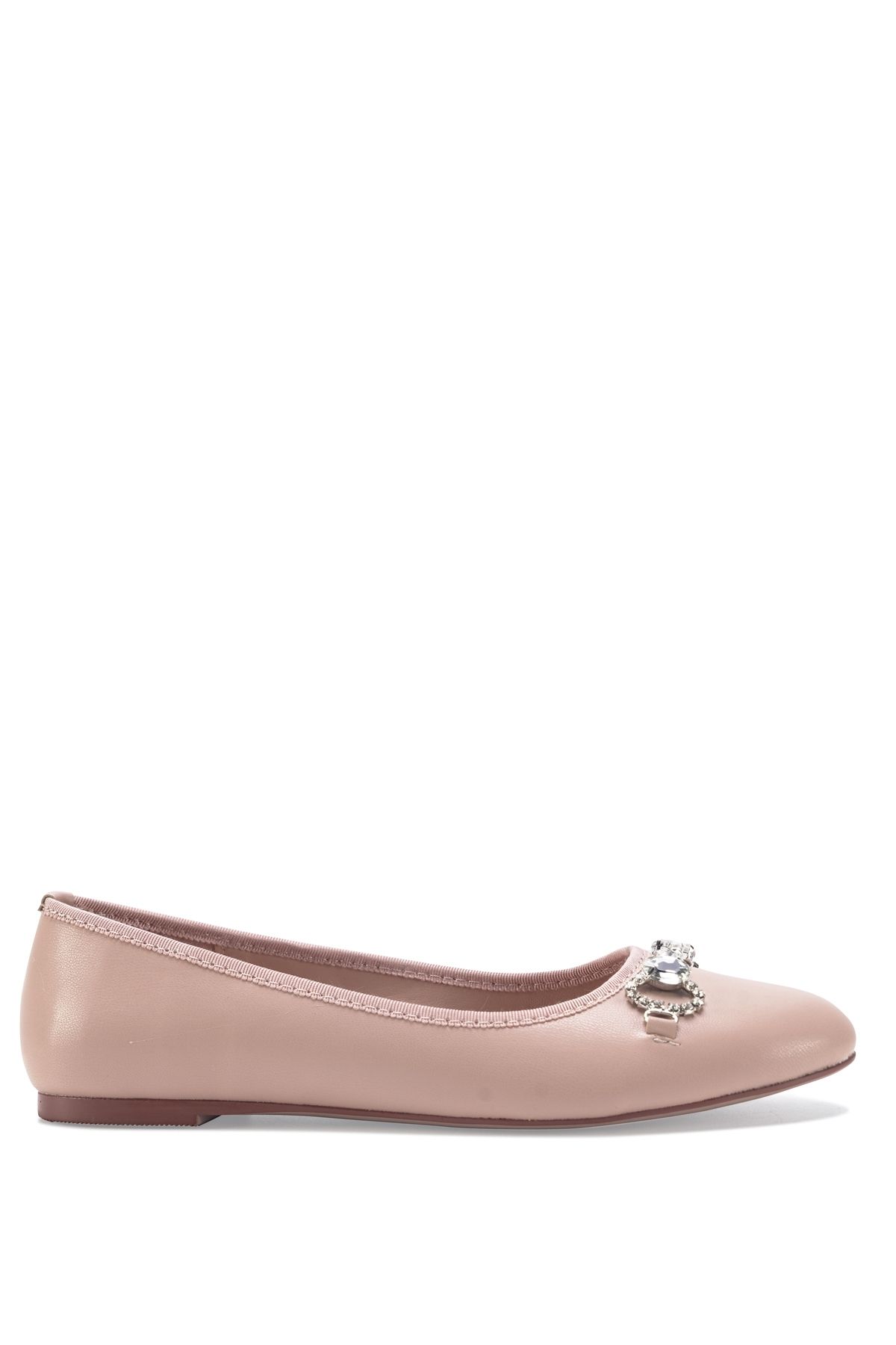 Nine West-LAVENDEL 3FX Cremefarbene Ballerinas für Damen 1