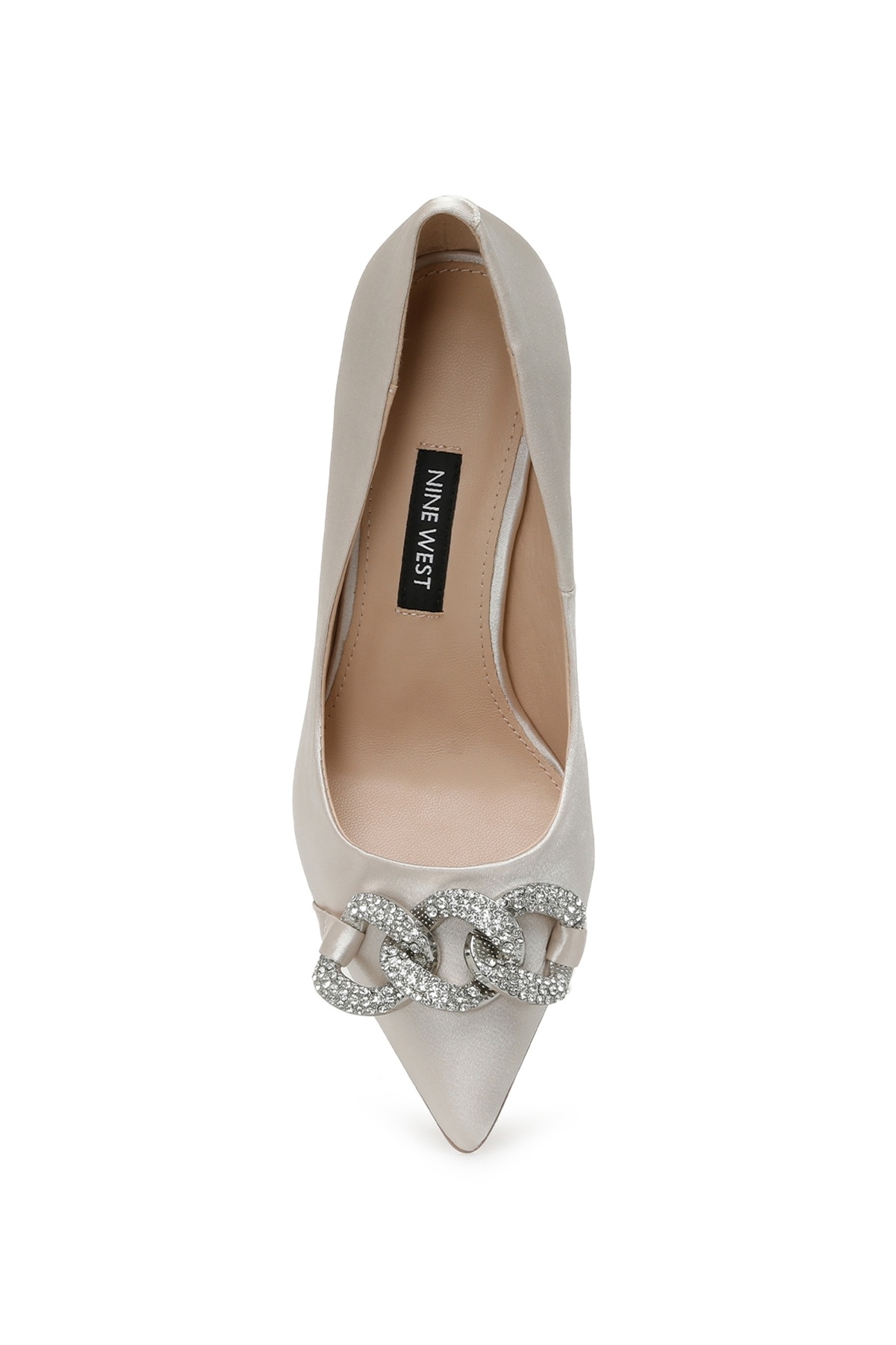 Nine West-Bıne2 2pr Béžové dámské boty na podpatku 6