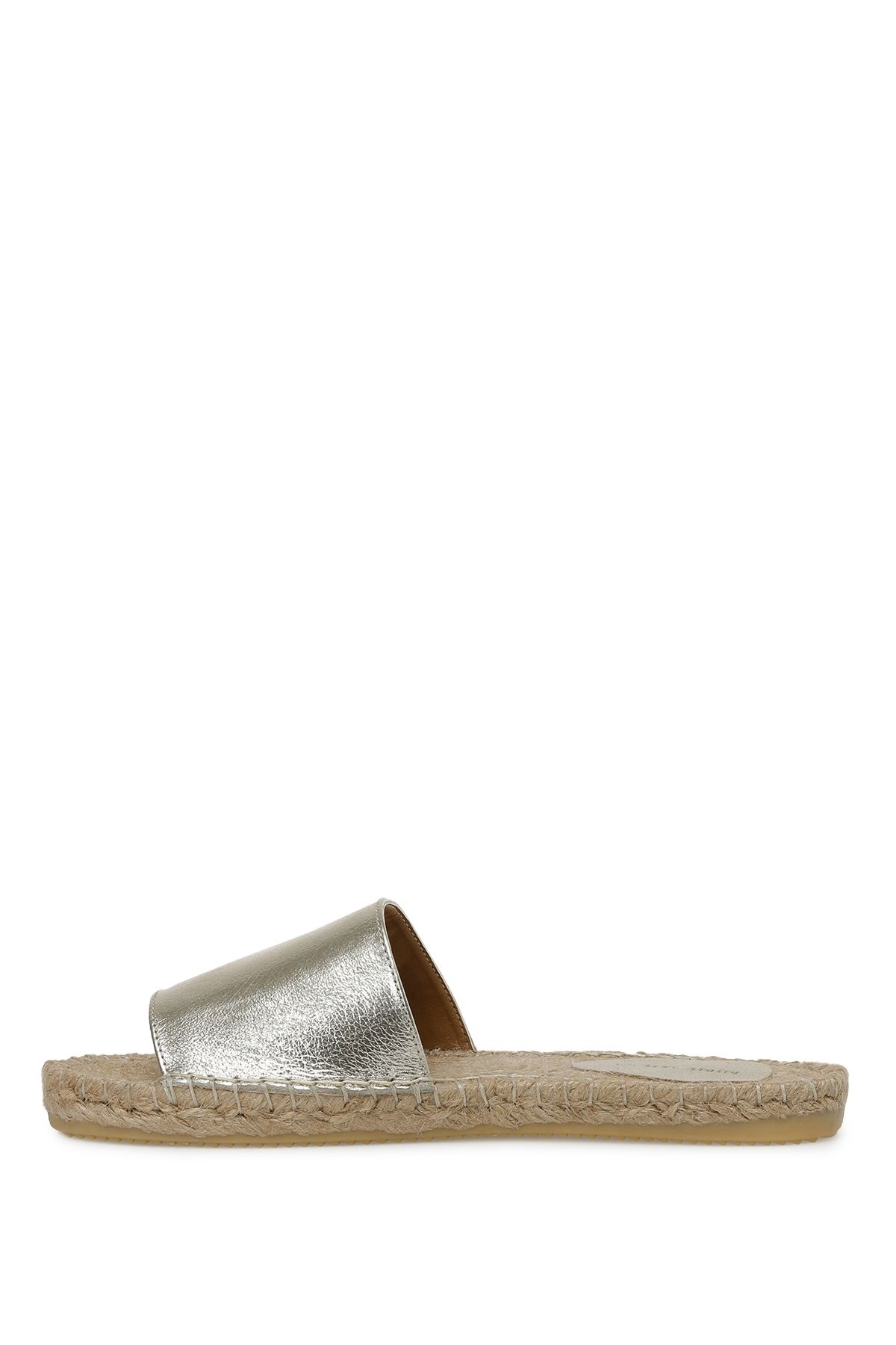 Nine West-Joju 3Fx Złote Kapcie Damskie 3
