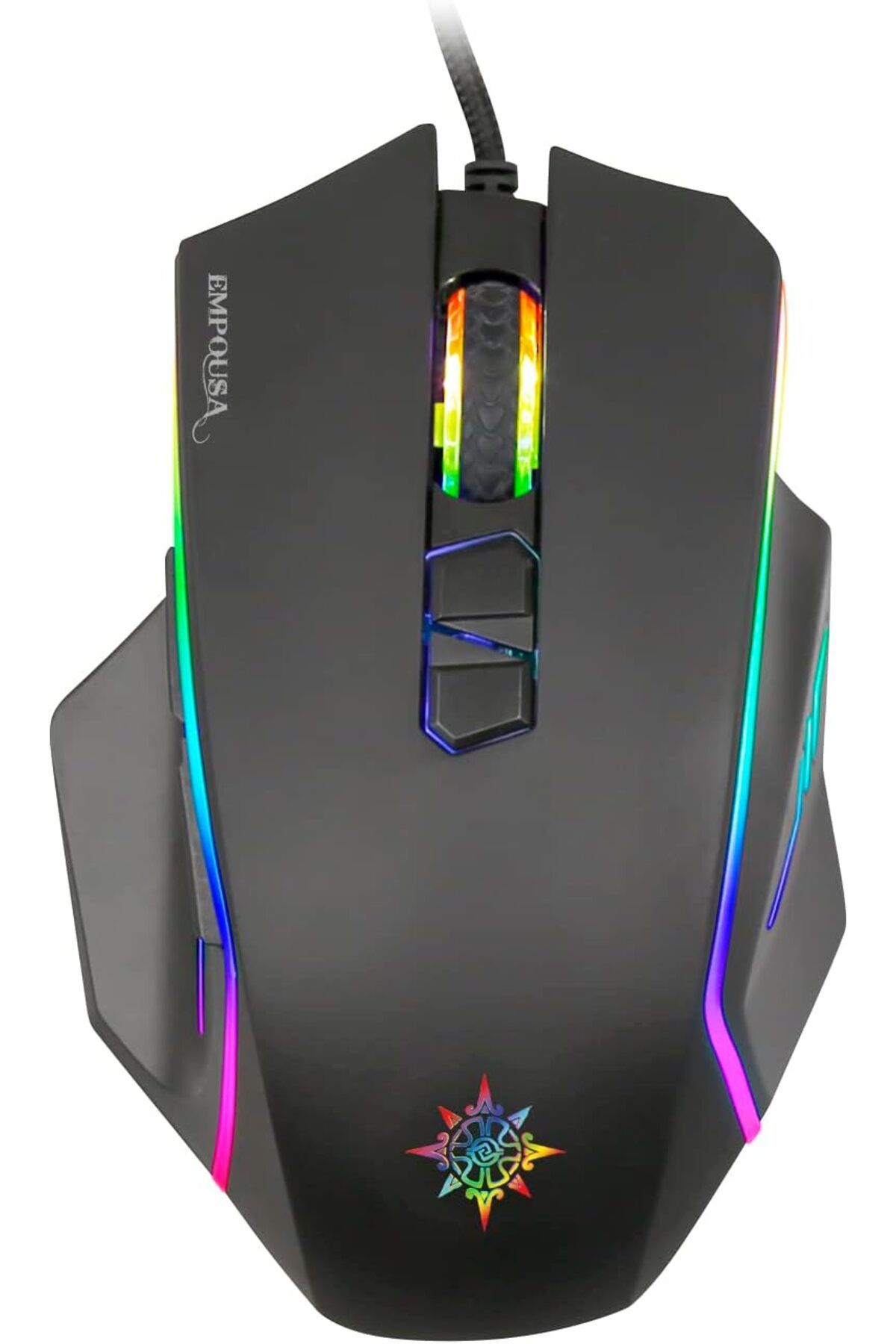 STOREMAX bystoreby IMG-344T RGB 6 Led 7200DPI 8D Macro Keys Professional Gamıng Mouse NewDesing 646268