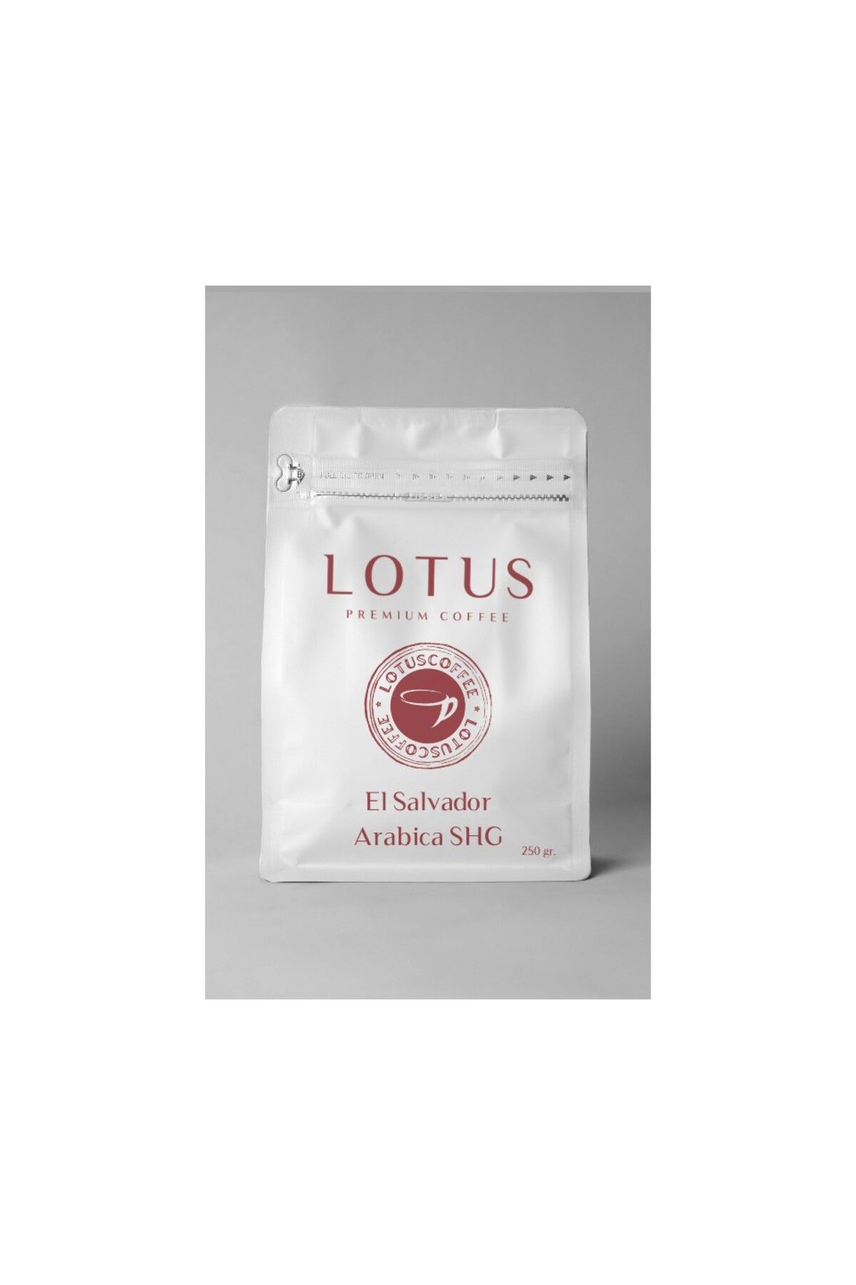 Lotus Coffee Nitelikli Türk Kahvesi El Salvador Finca San Luis Arabica Shg Single Origin 250 Gr.