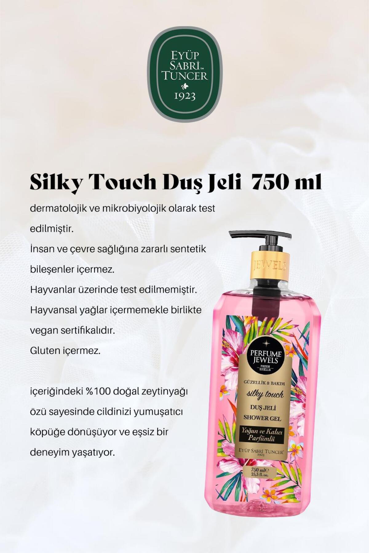 ژل دوش و نرم‌کننده سیلکی تاچ، تونر تمشک، شامپو روغن زیتون، لوسیون آرگان و رزی — rosie-dvc-002539 — تصویر 3 از 6