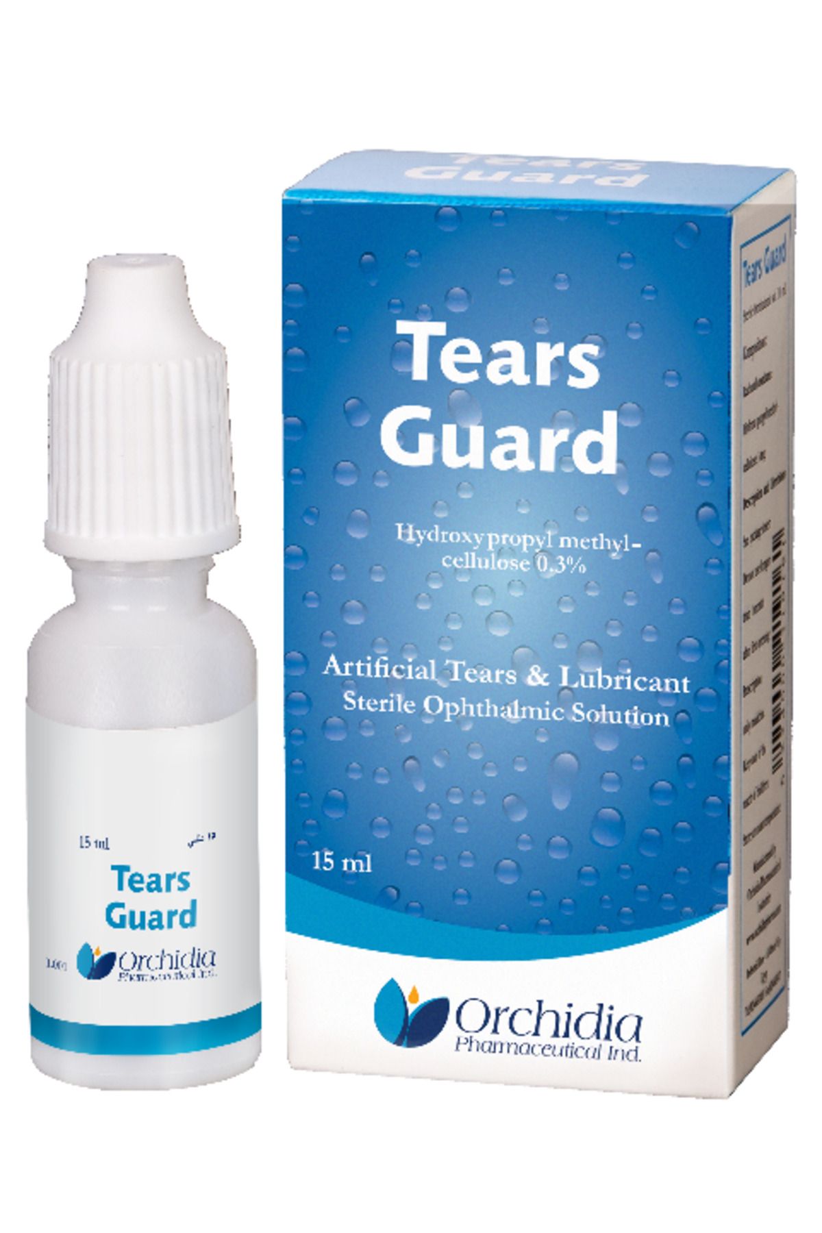 ORCHIDIA PHARMACEUTICAL IND.-Tears Guard 3Mg Eye Drops 15 Ml 1