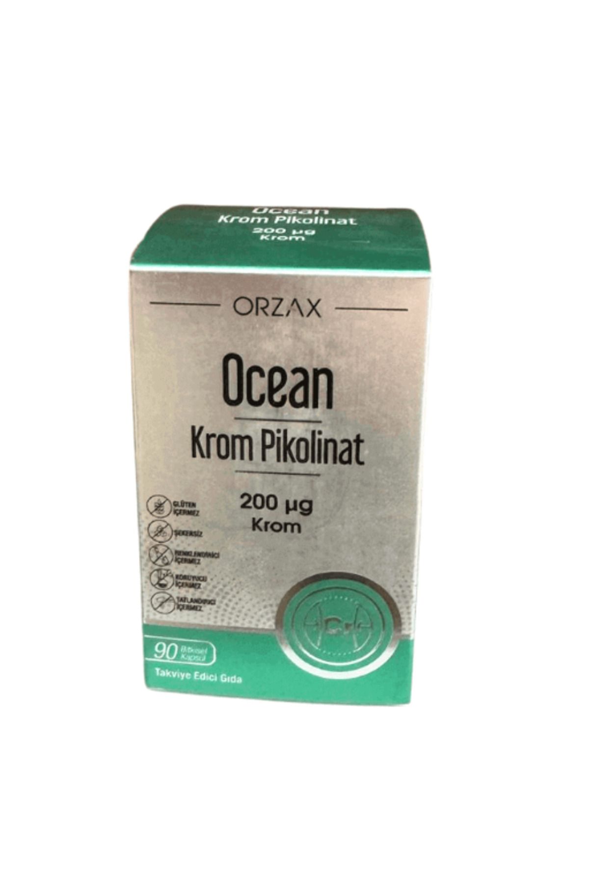 Orzax OCEAN KROM PİKOLİNAT 200 MCG 90 KAPSÜL