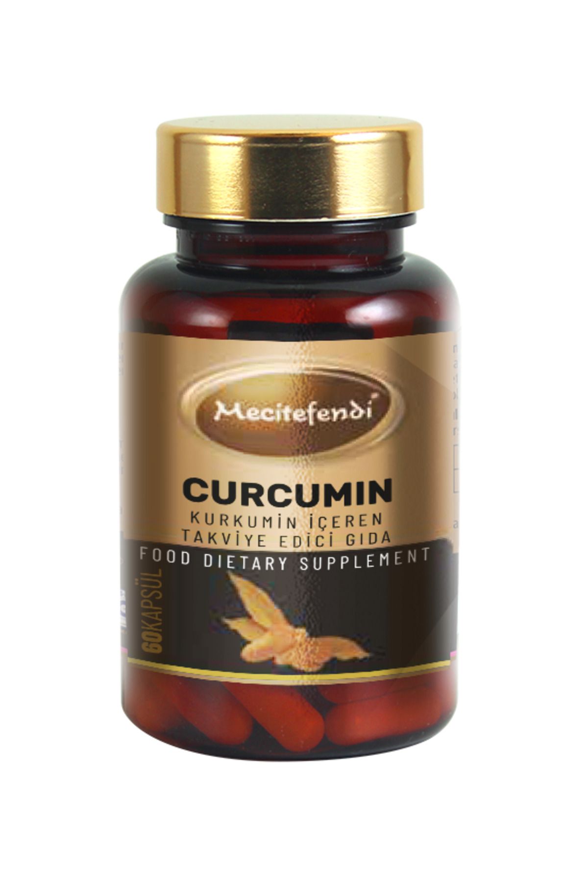 Mecitefendi MECİTEFENDİ TAKVİYE CURCUMIN EKSTRATI (610mg*60 Kapsül)