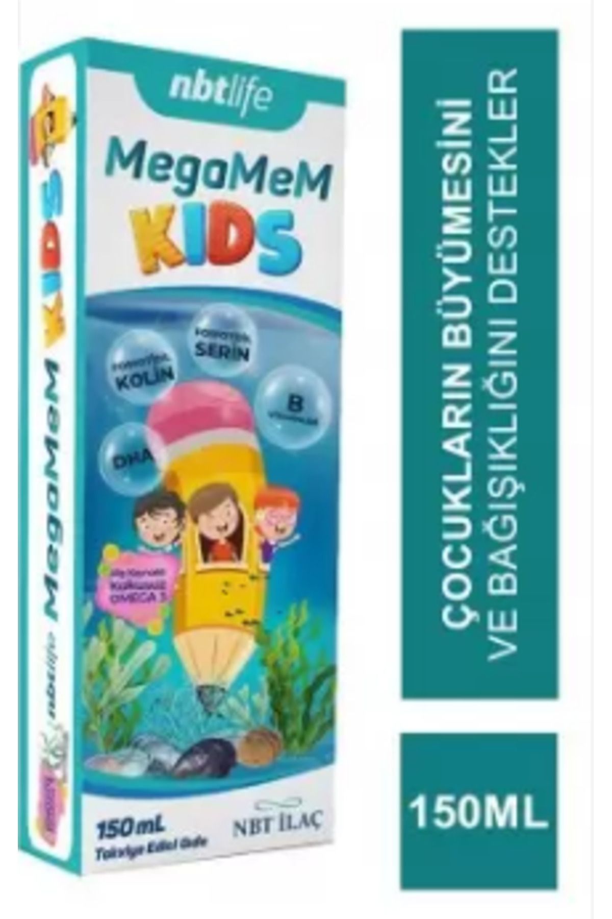 NBT Life NBTLIFE MEGAMEM KIDS 150 ML ŞURUP