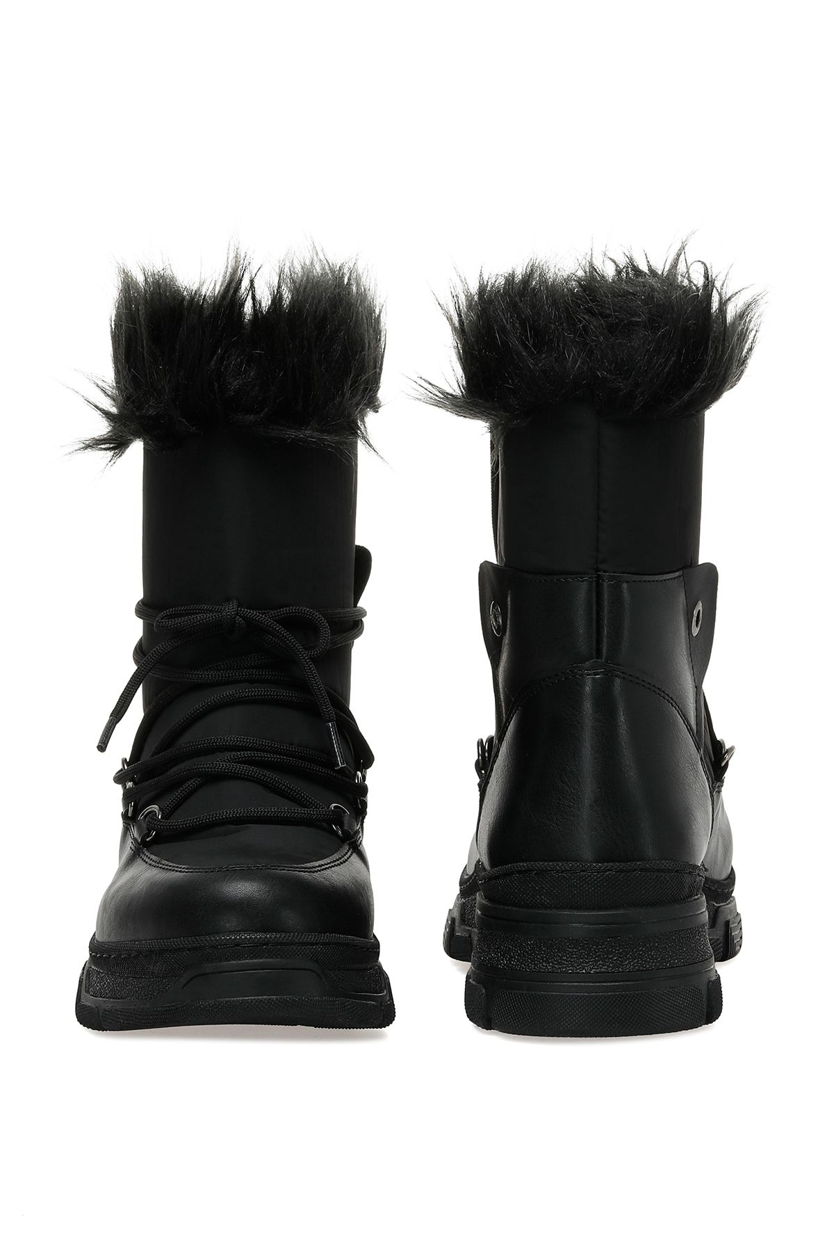 İnci-Incı Marala.z 2pr schwarze Damen-Schneestiefel 5