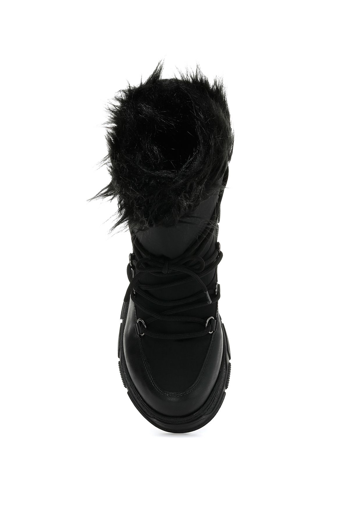İnci-Incı Marala.z 2pr schwarze Damen-Schneestiefel 6