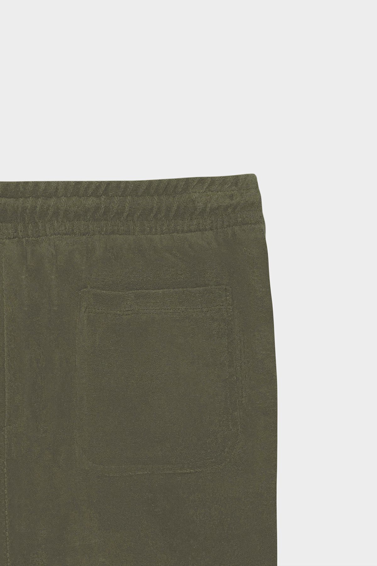 ALTINYILDIZ CLASSICS-Men's Khaki Standard Fit Regular Cut Towel Shorts 8