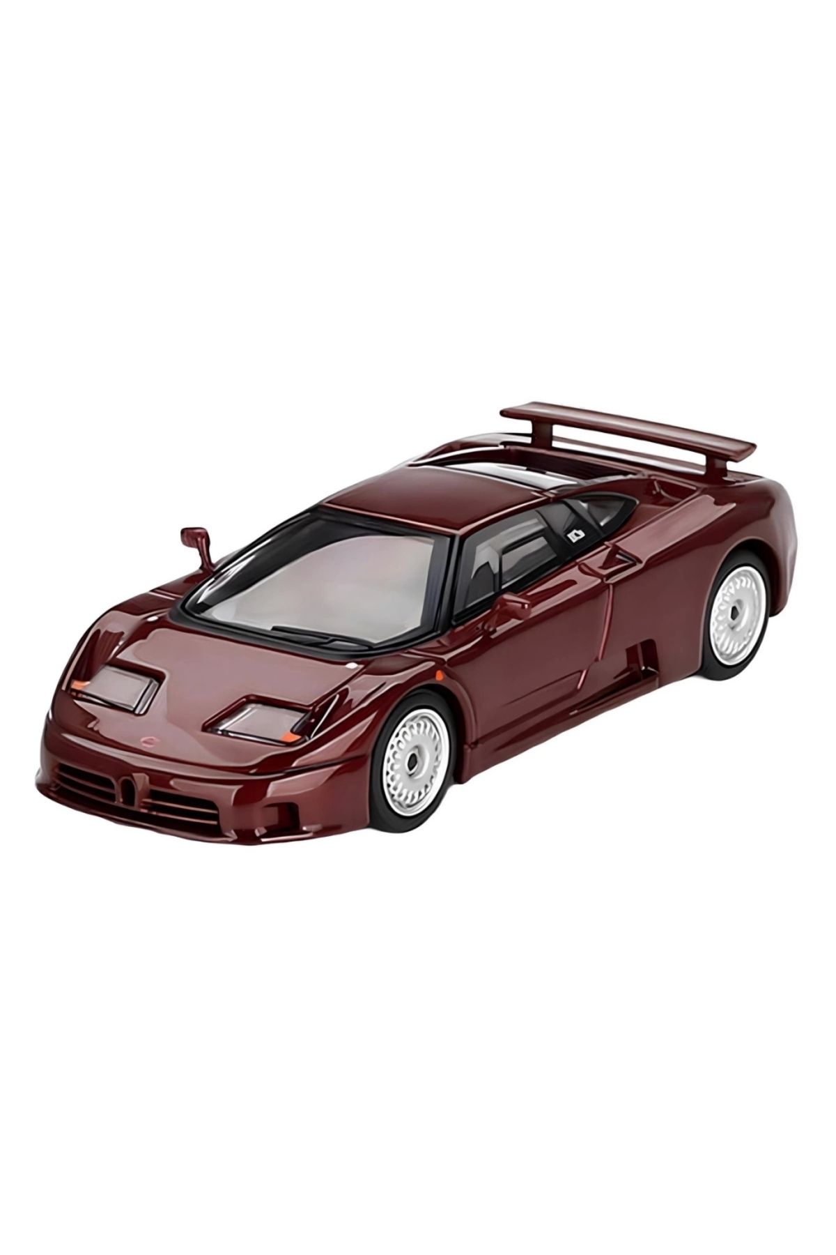 SYNOPE Çocuk Mini GT 1/64 Bugatti EB110 GT Dark Red Metallic