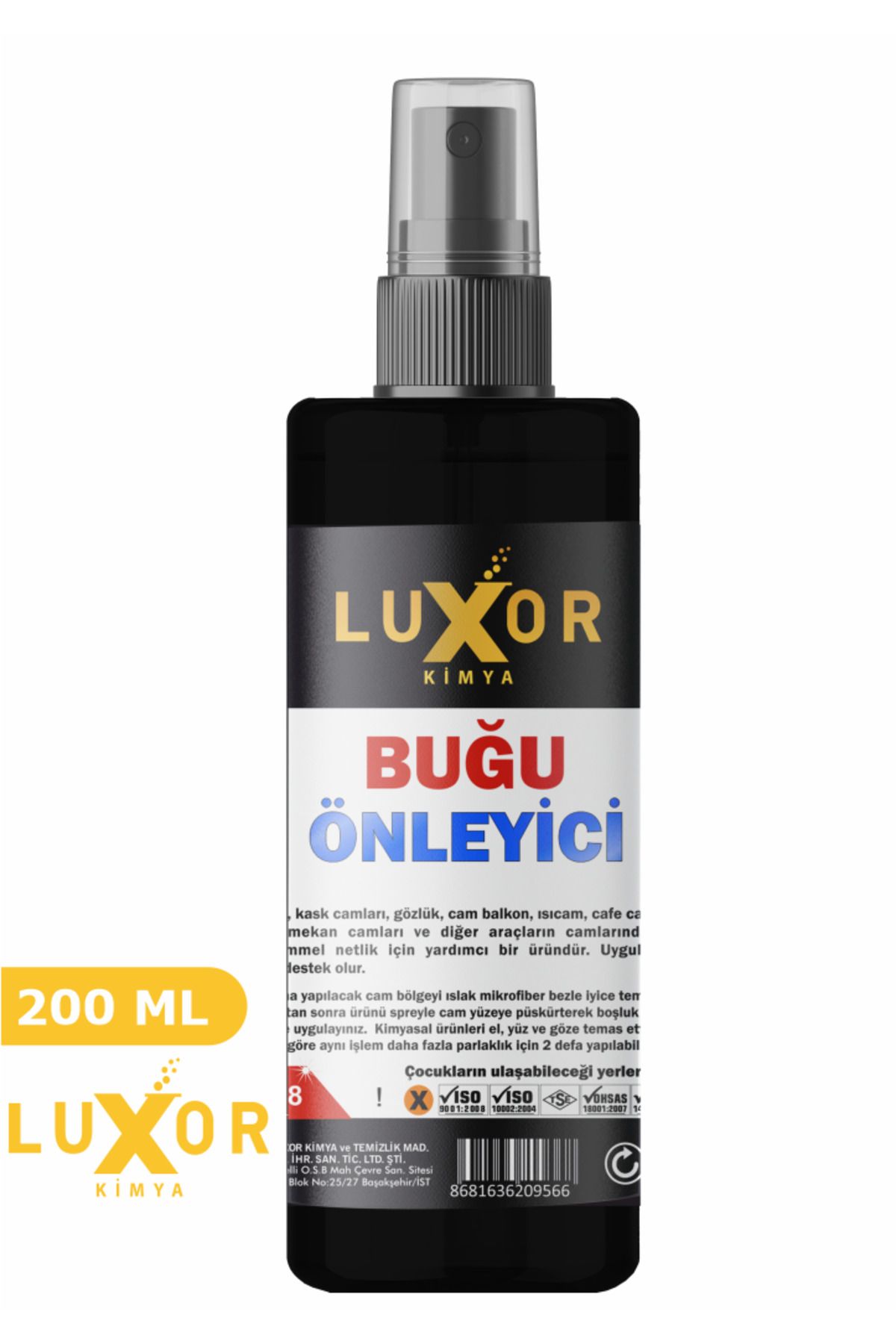 Luxor Kimya BUĞU ÖNLEYİCİ 200 ML