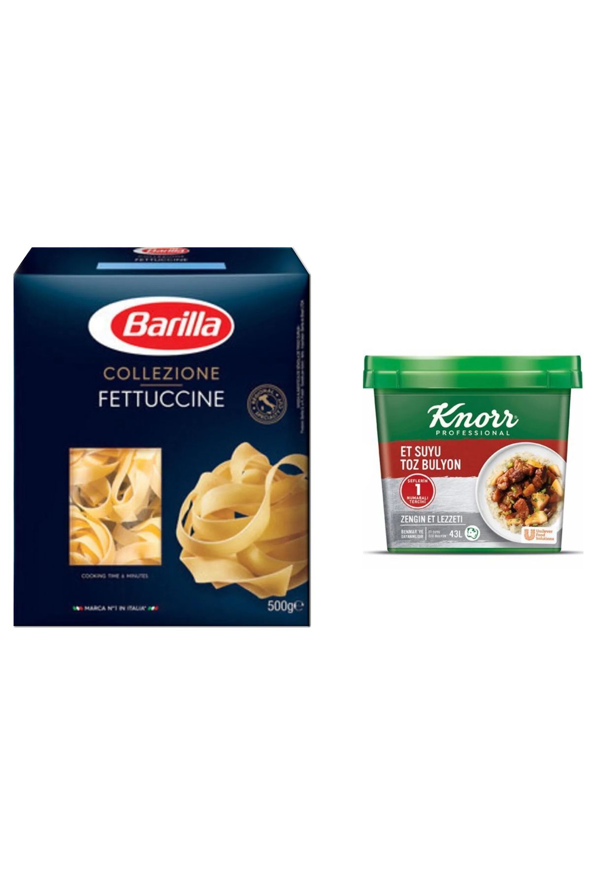 TGB TEDARİK ET BULYON VE FETTUCINI MAKARNA 2'Lİ SET