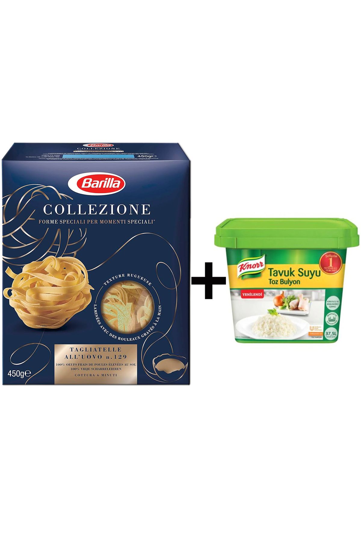 TGB TEDARİK KNORR TAVUK BULYON VE TAGLIATELLI MAKARNA 2'Lİ SET