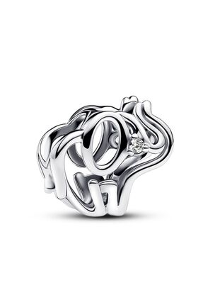 Pandora Kafes İşi Fil 925 Ayar Gümüş Charm