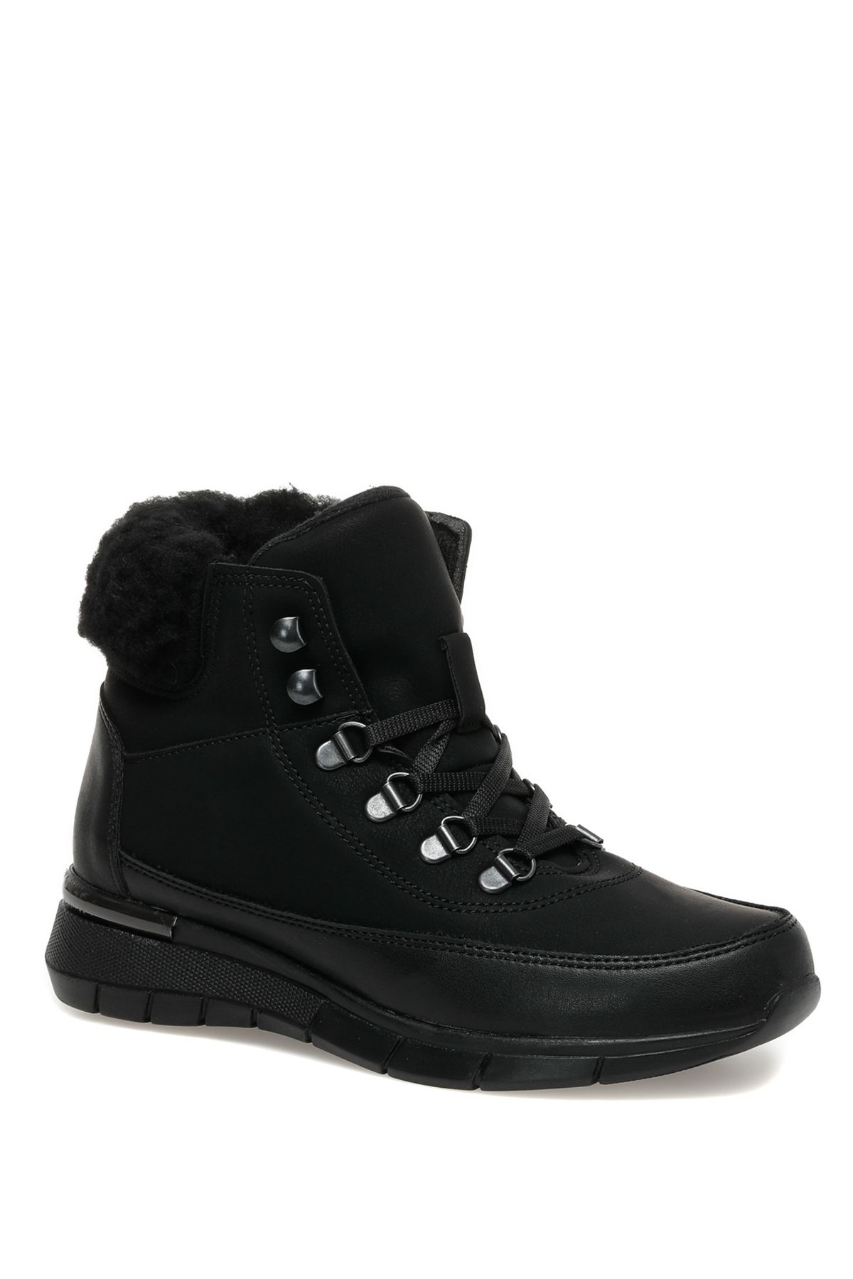 Travel Soft-Trv1989.z2pr Schwarze Damenstiefel 2