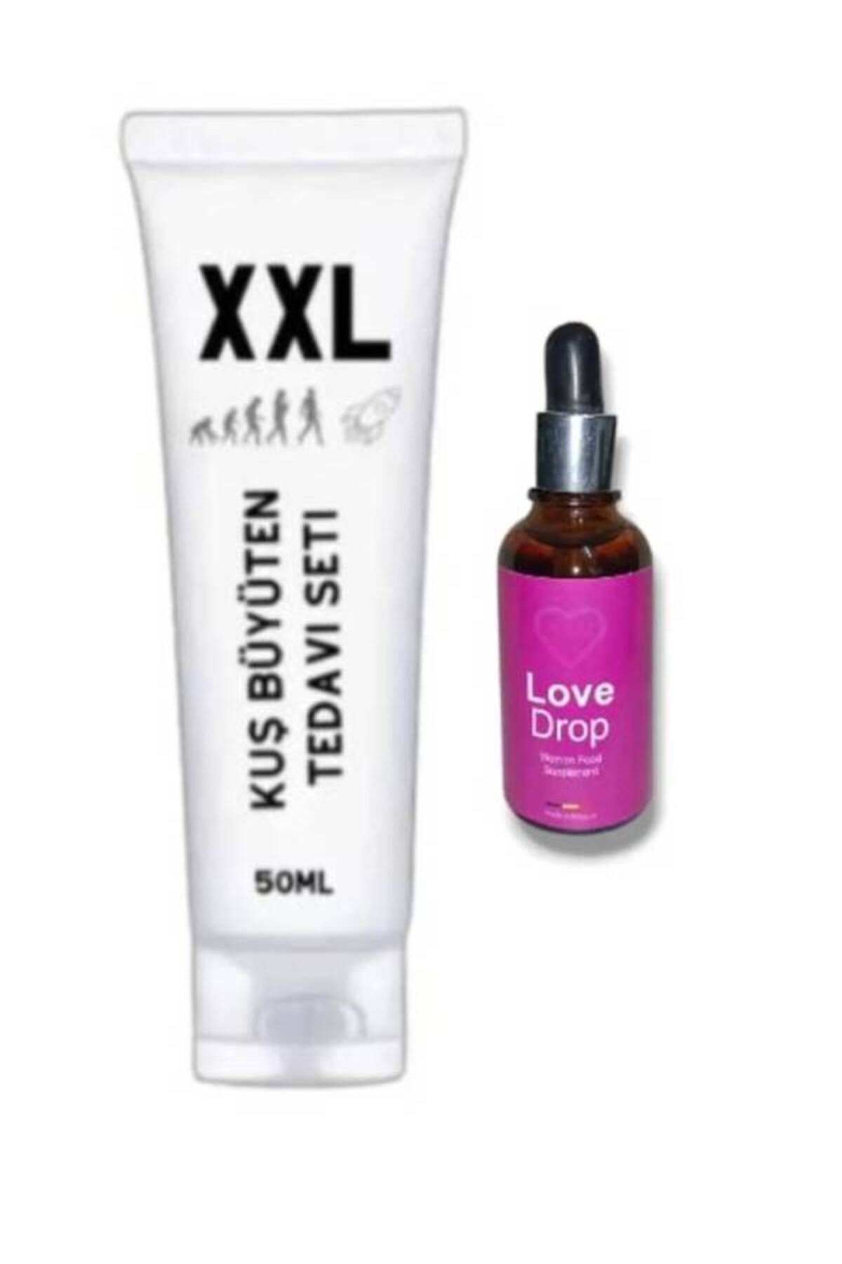 XXLsize Erkeklere Özel Boyutlandırıcı Bakım Kuş Büyüütücü Krem 50 ml/ Kadınlar için Love Drops ile