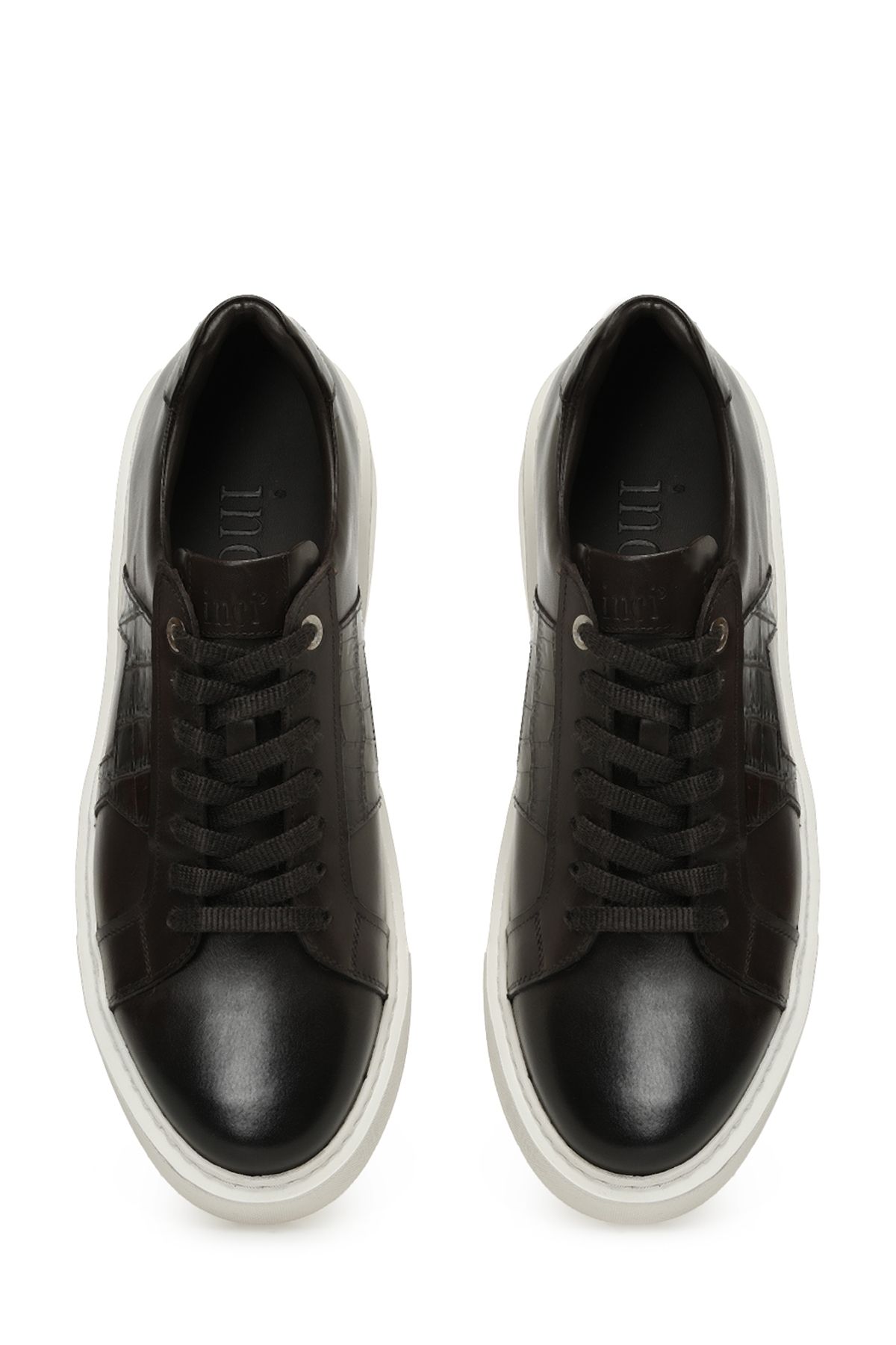 İnci-INCI TARGET 3PR Brown Men's Sneakers 4