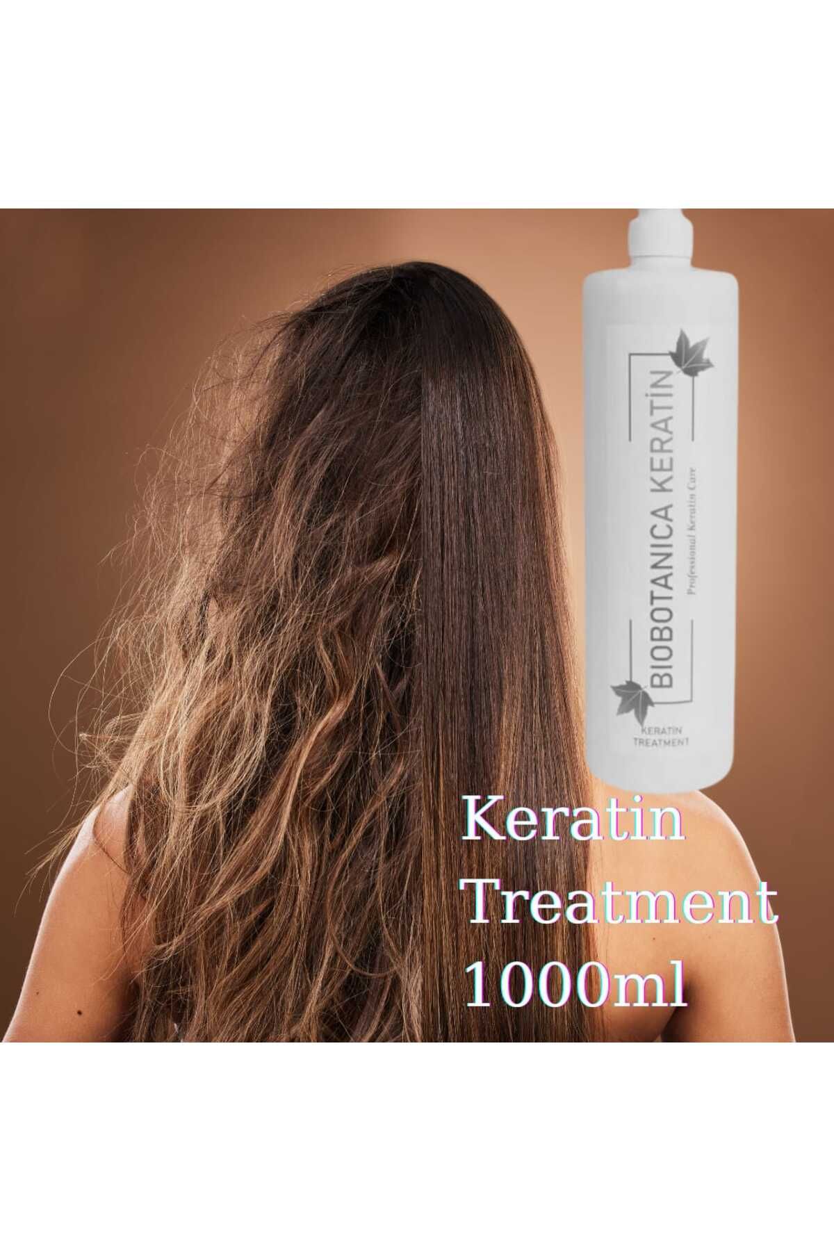 Biobotanica Saç Düzleştirici Keratin Bakımı Brezilya Fönü 1000 ml