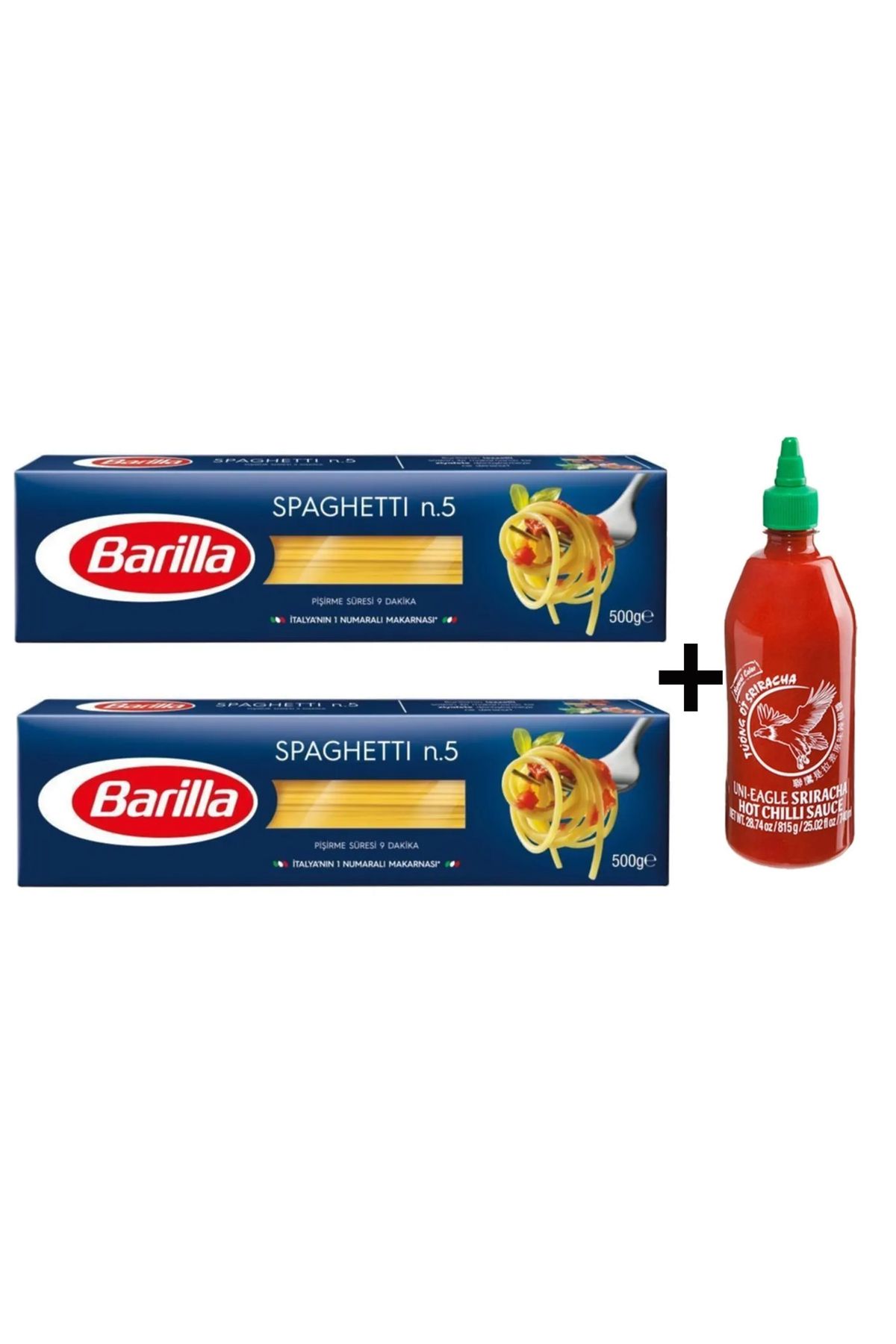 TGB TEDARİK UNI EAGLE SRİRACHA SOS VE SPAGETTİX2 MAKARNA 3'LÜ SET