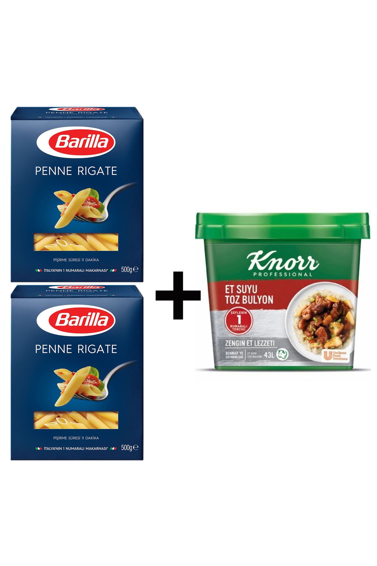 TGB TEDARİK KNORR ET BULYON VE PENNEX2 MAKARNA 3'LÜ SET