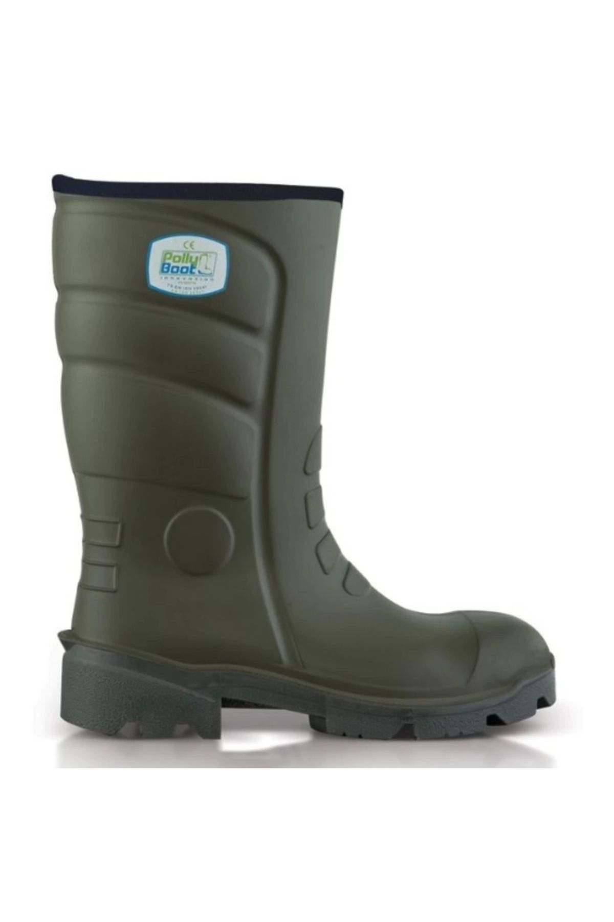 Polly Boot Galaxy 501k (ORTA BOY) Haki Renk Çizme