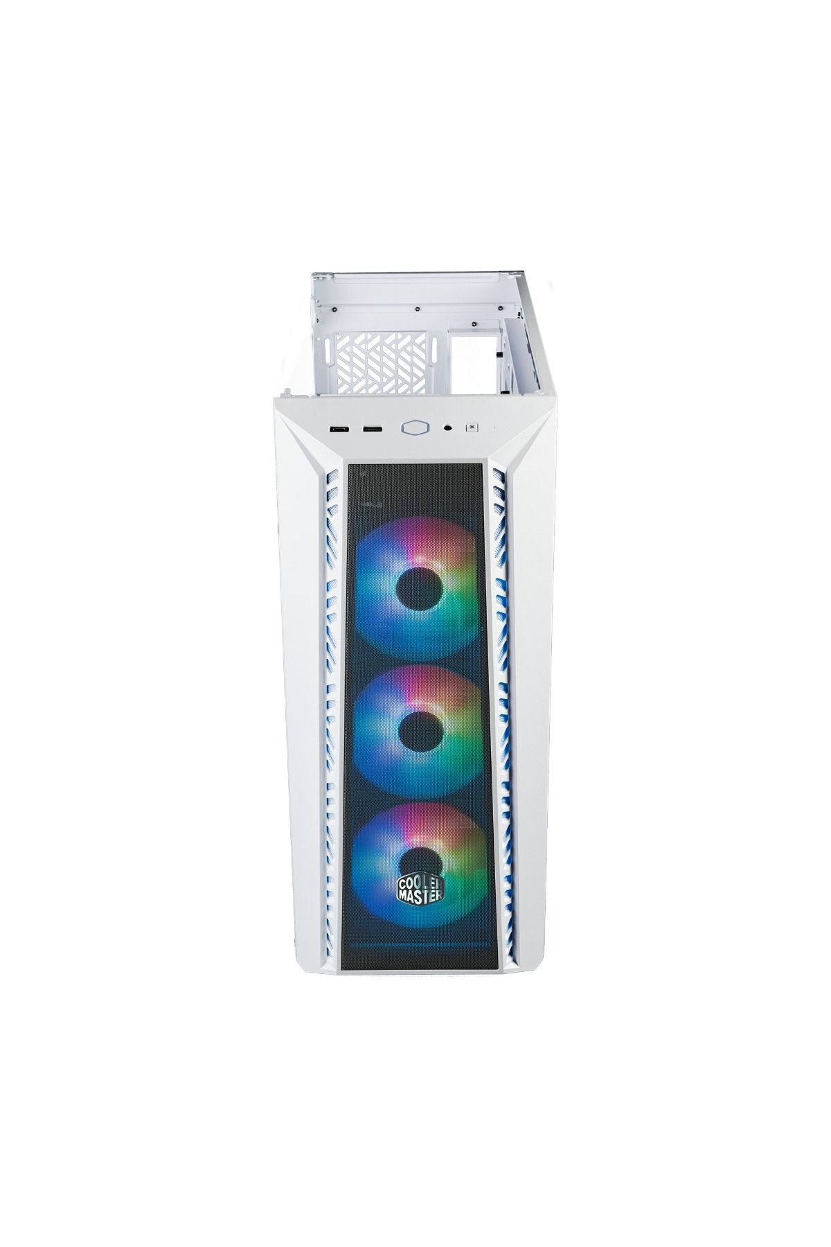 Cooler Master-حافظة كمبيوتر Masterbox 520 Mesh باللون الأبيض 4