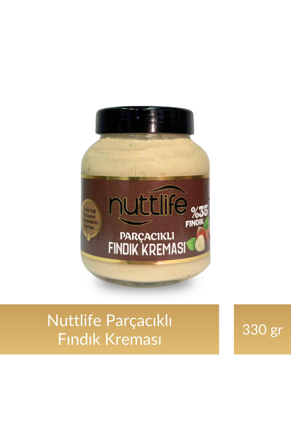 nuttlife Parçacıklı Fındık Kreması 330 gr