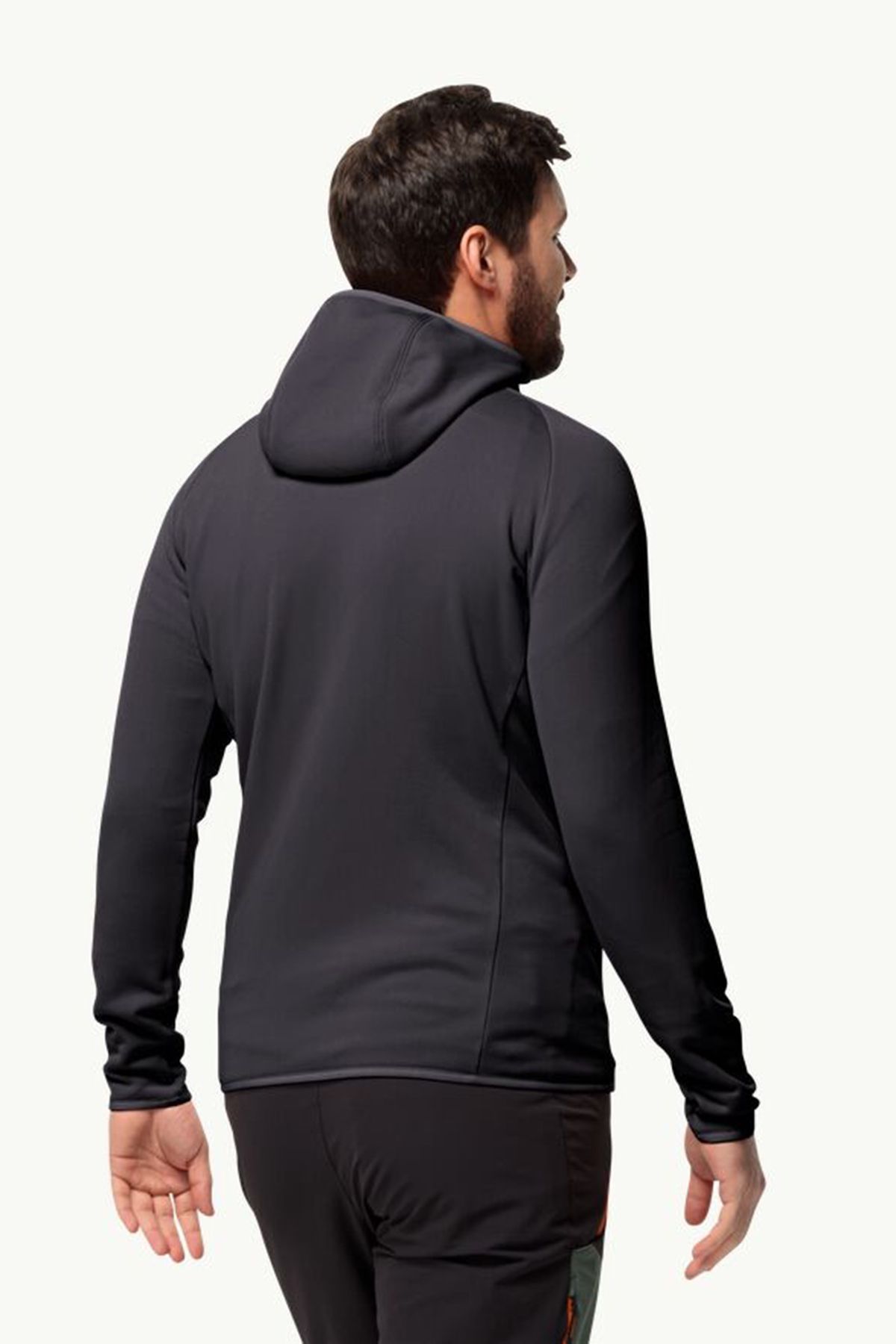 کت مردانه مشکی BAISELBERG HOODED FZ M Jack Wolfskin