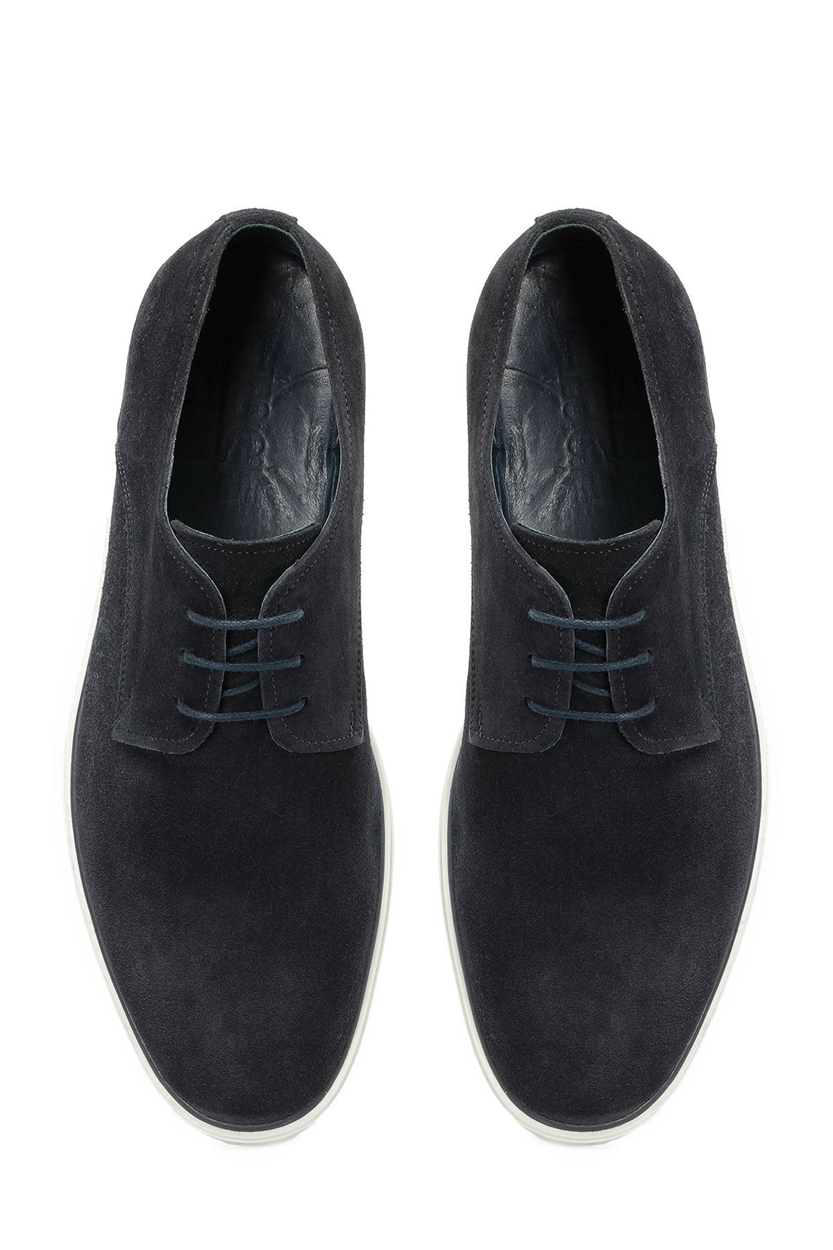 İnci-INCI JOLY S 4FX Marineblaue klassische Herrenschuhe 4