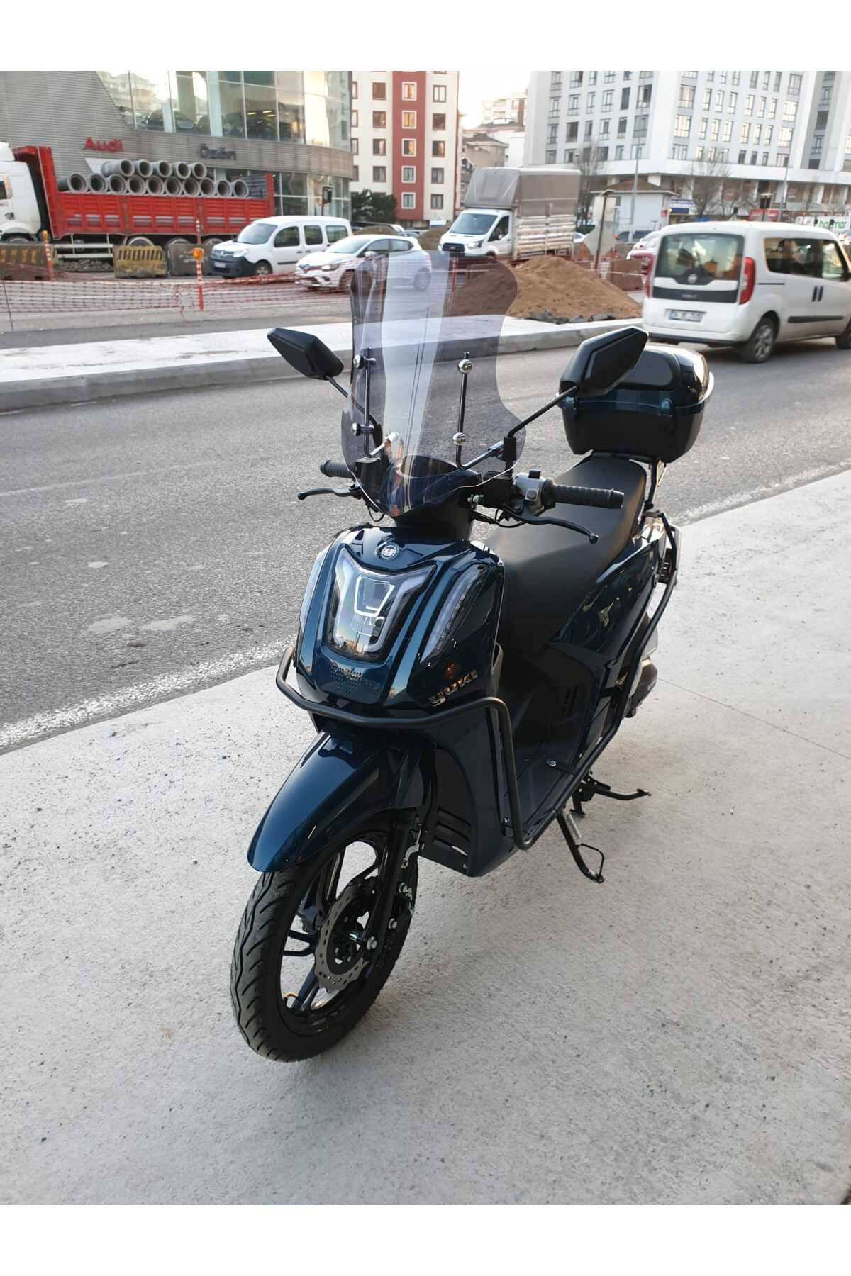 Yuki Gentle 50 110 Siperlik Ön Cam 2025 Model 44cm Füme Renkli 4mm APARATSIZDIR